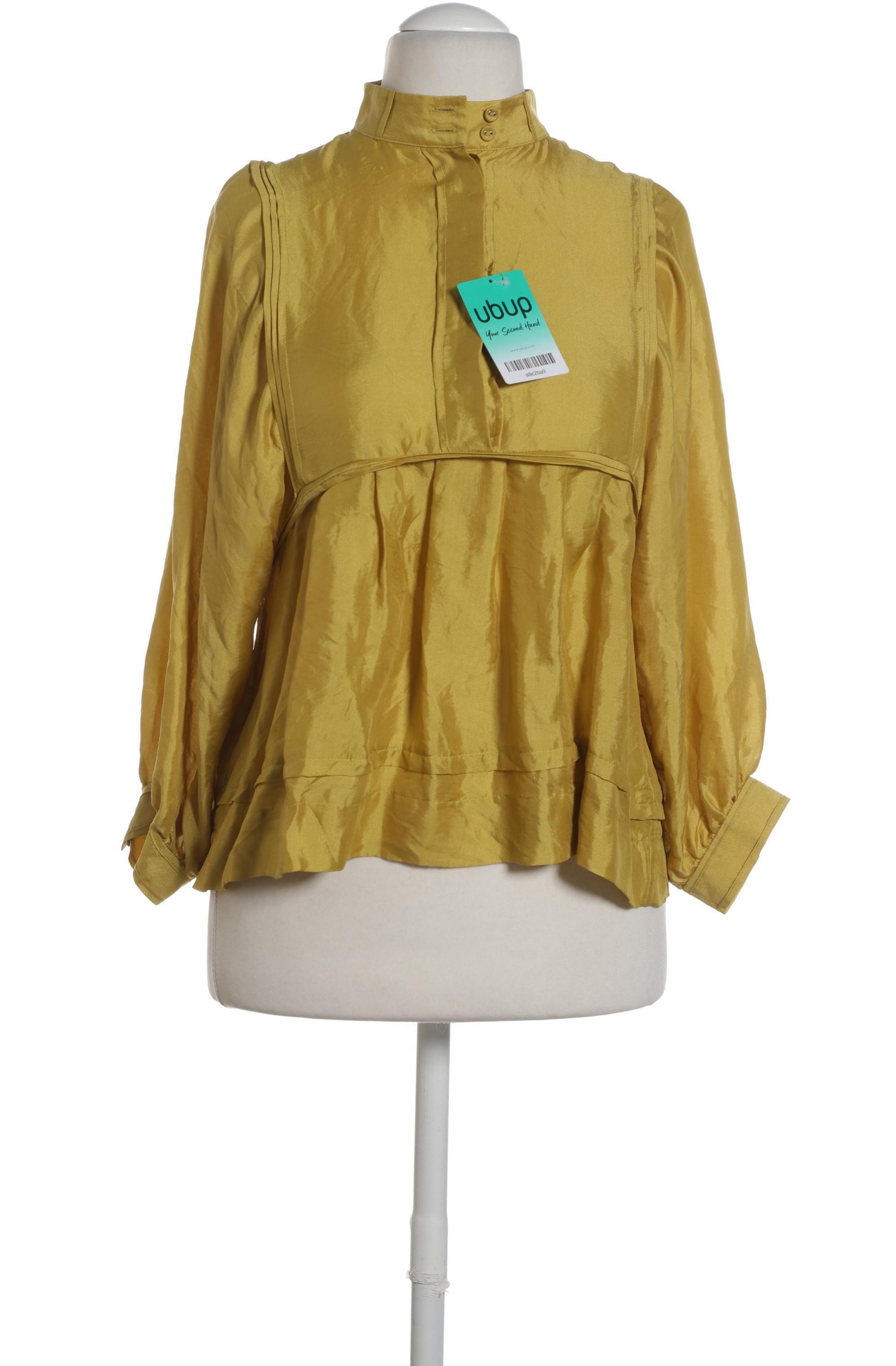 

Massimo Dutti Damen Bluse, gelb, Gr.