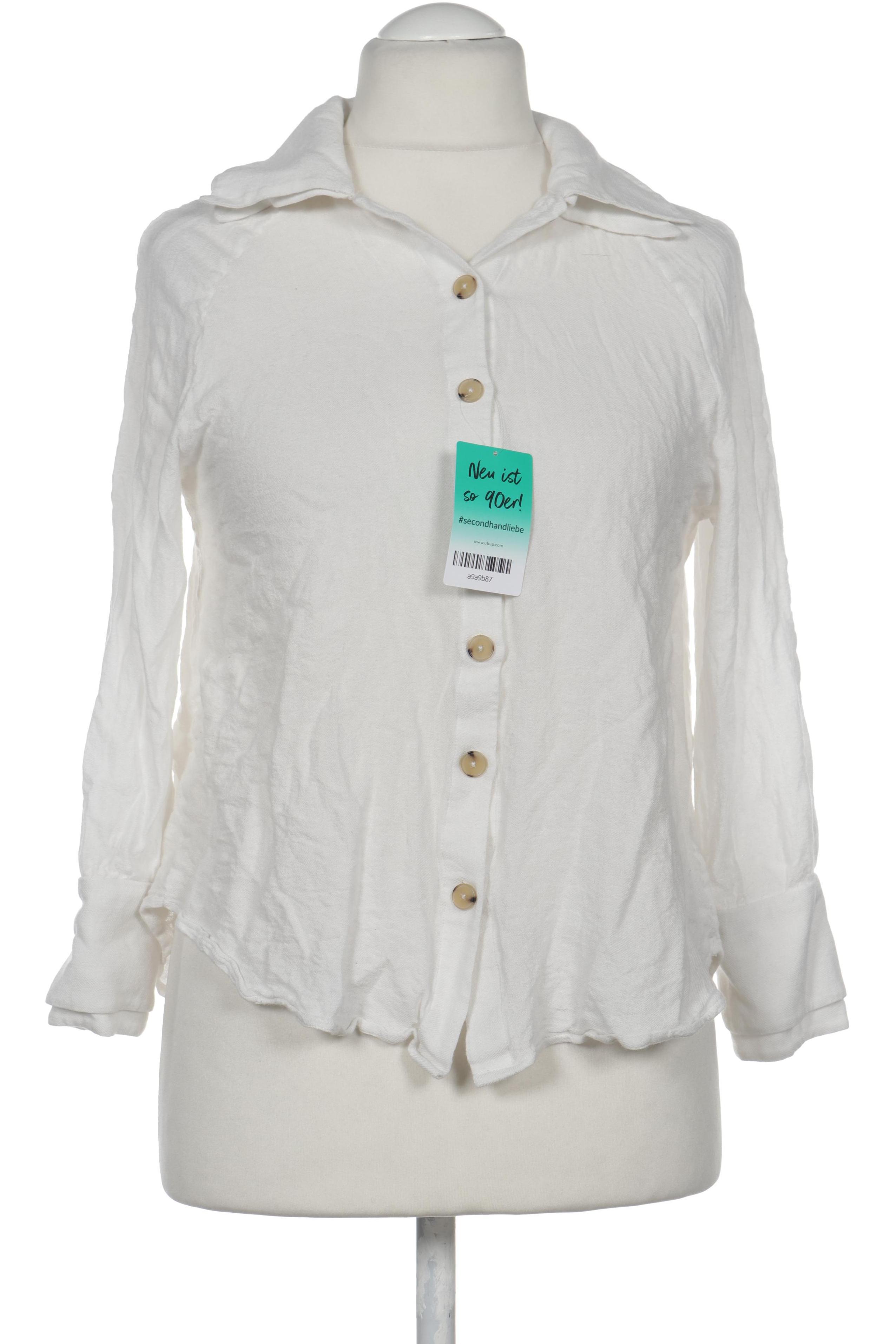 

Massimo Dutti Damen Bluse, weiß, Gr. 38