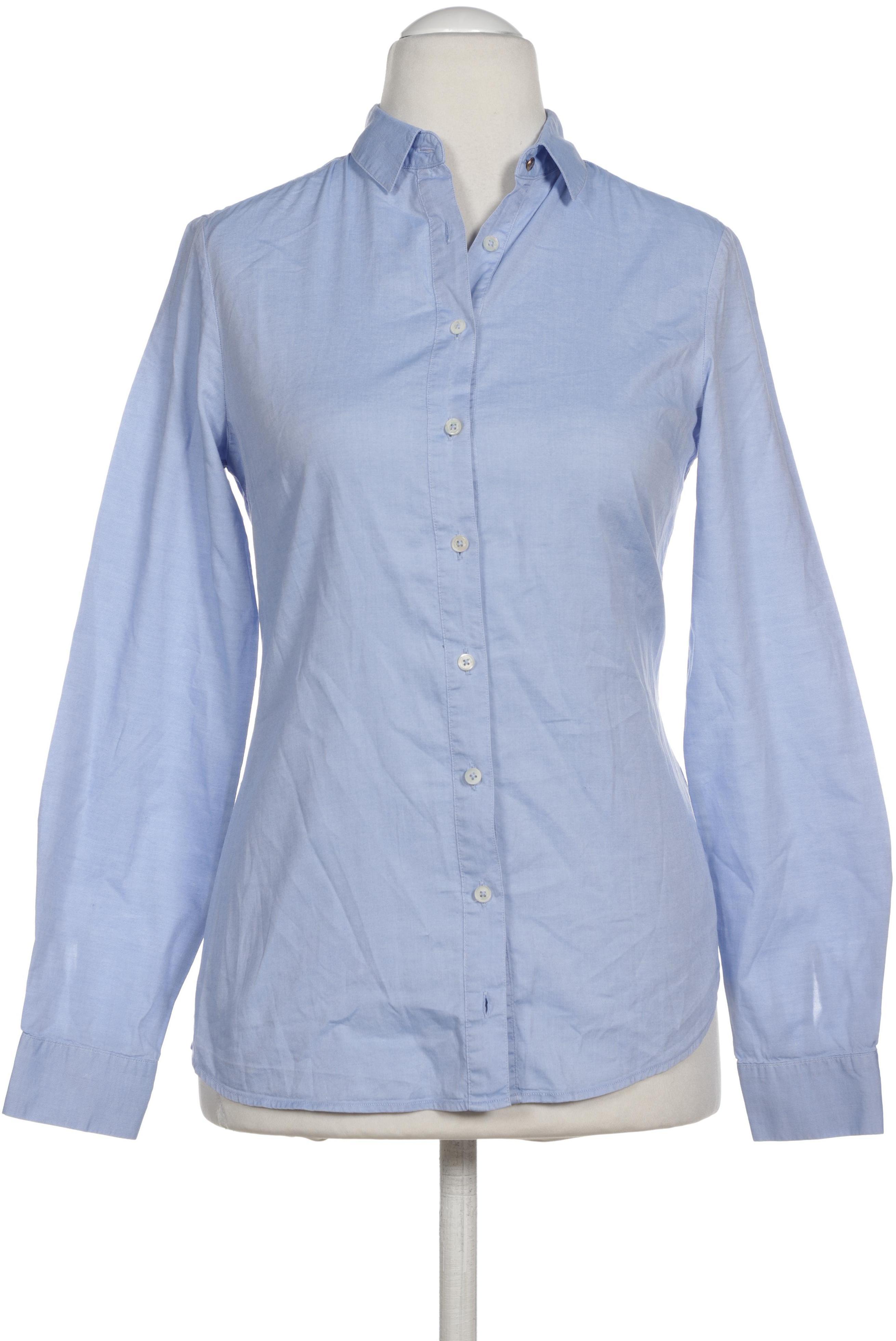 

Massimo Dutti Damen Bluse, blau, Gr. 36