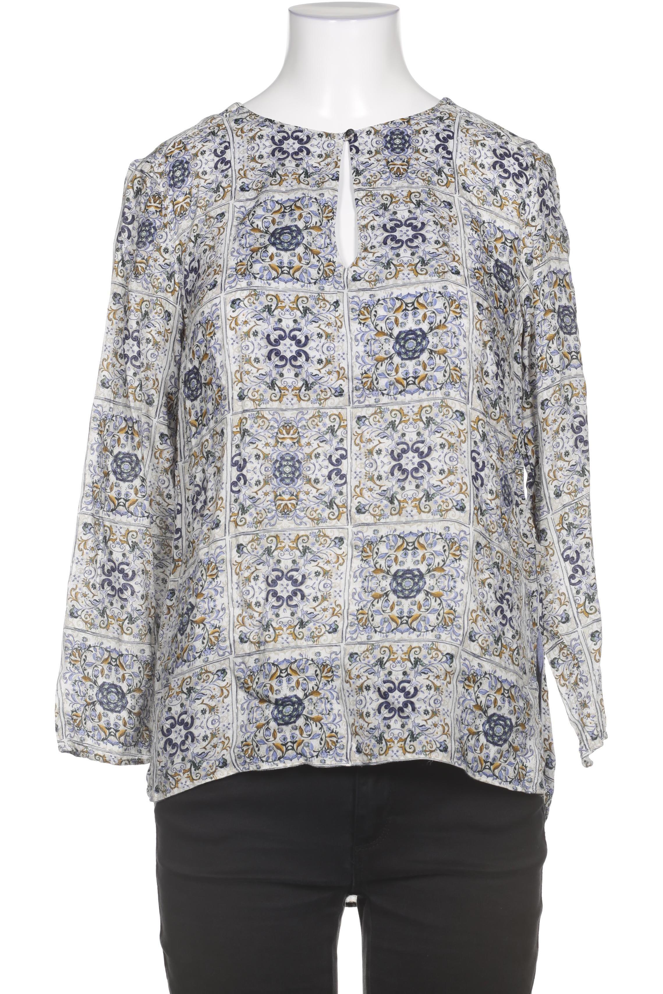 

Massimo Dutti Damen Bluse, blau, Gr. 38