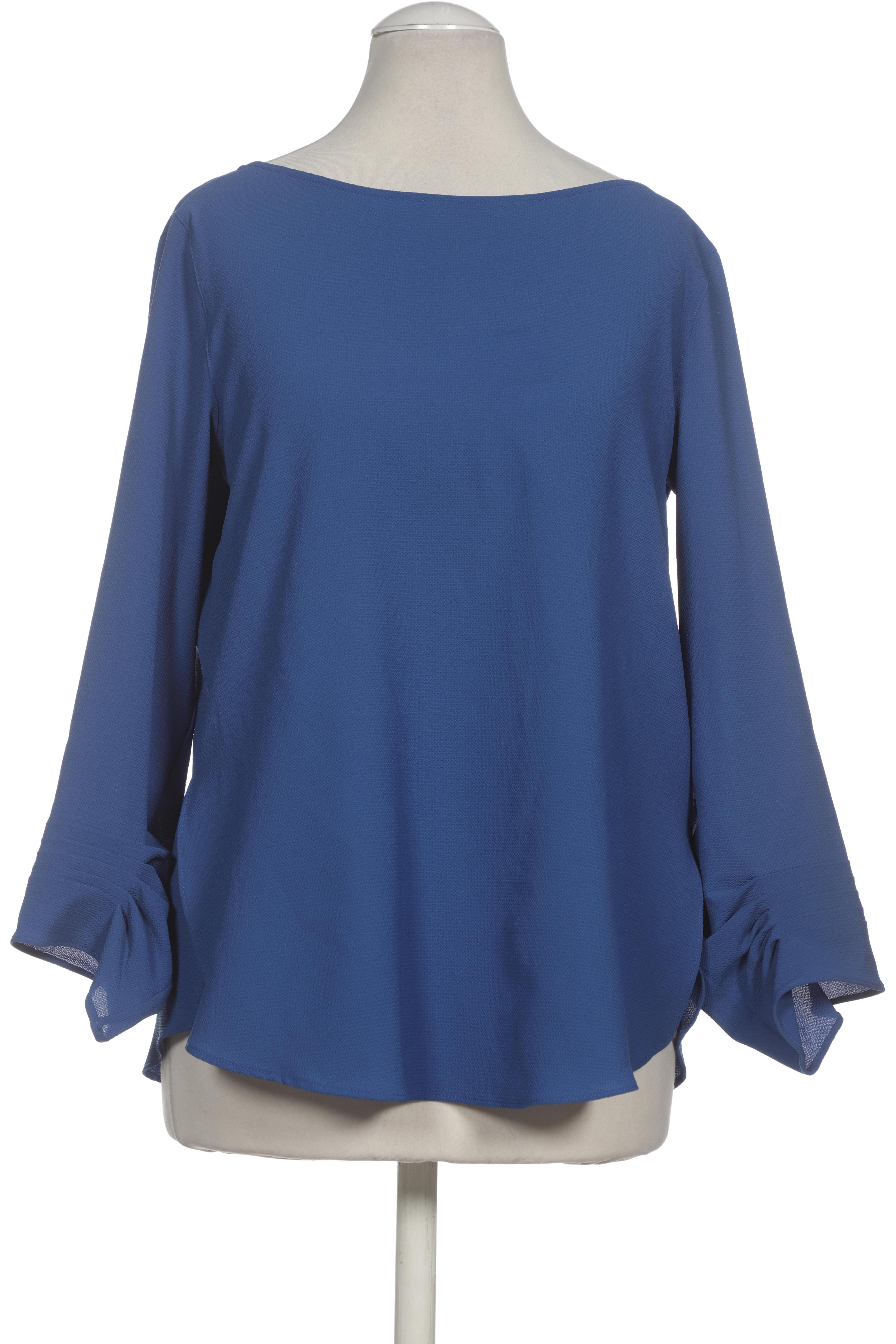 

Massimo Dutti Damen Bluse, blau, Gr. 34