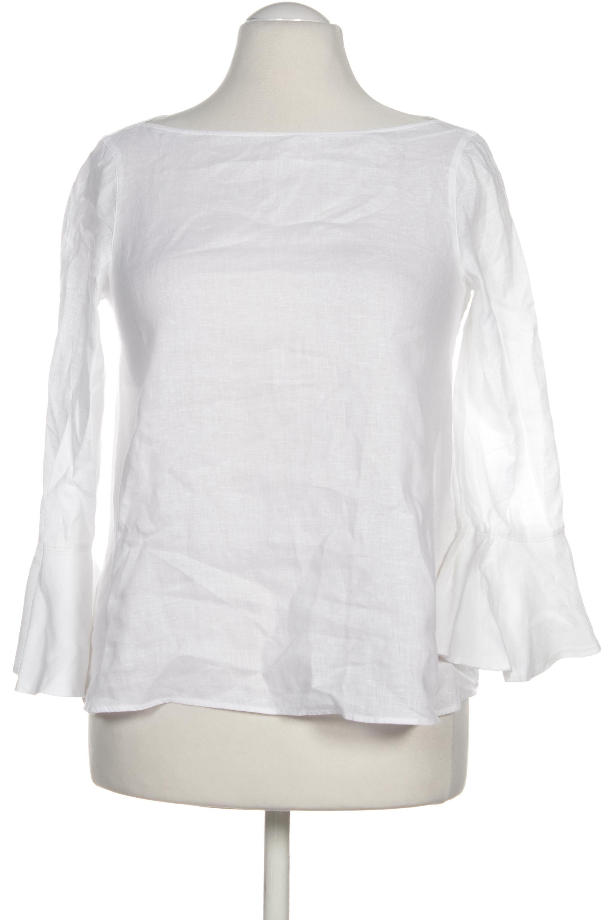 

Massimo Dutti Damen Bluse, weiß, Gr. 38