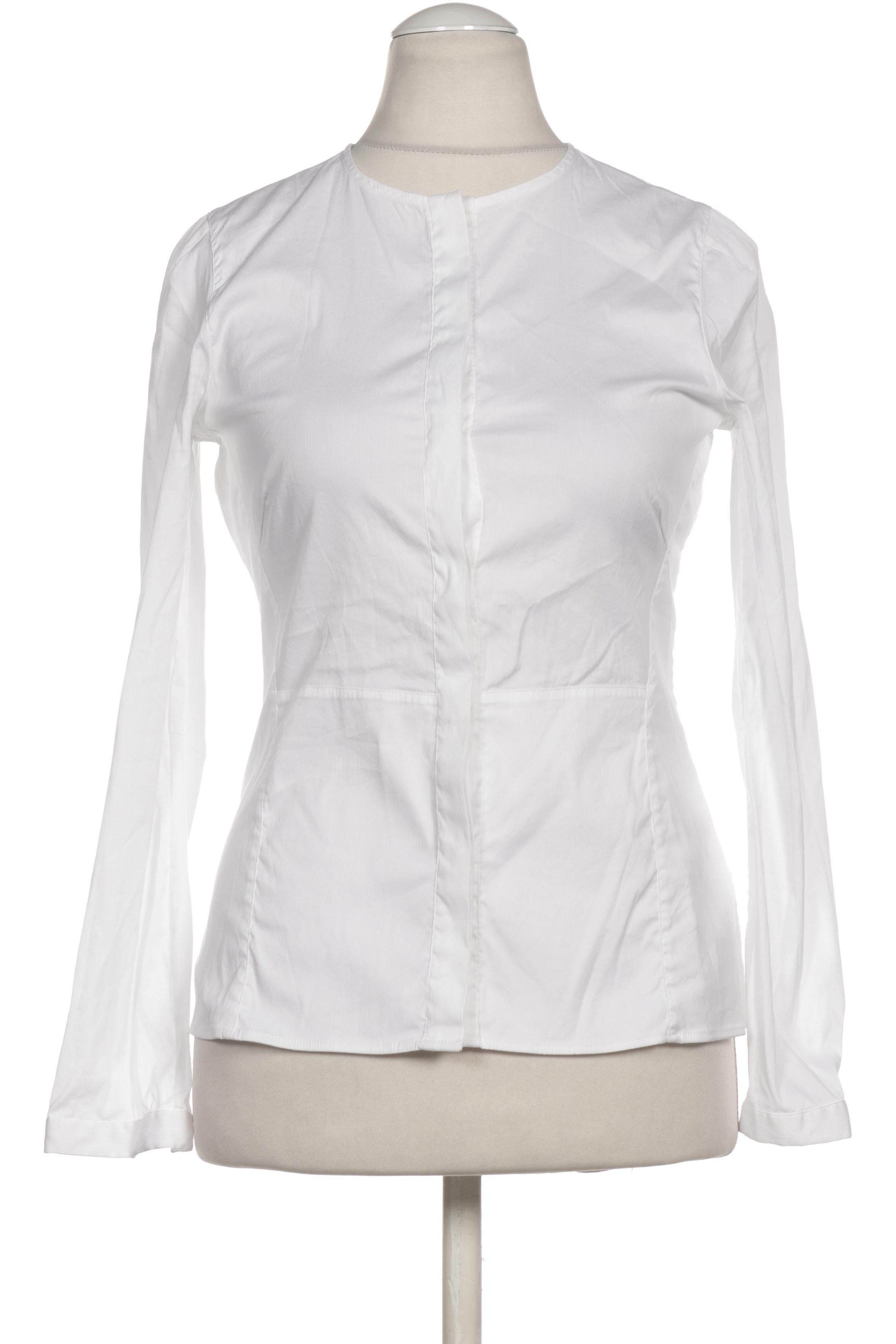 

Massimo Dutti Damen Bluse, weiß, Gr. 38