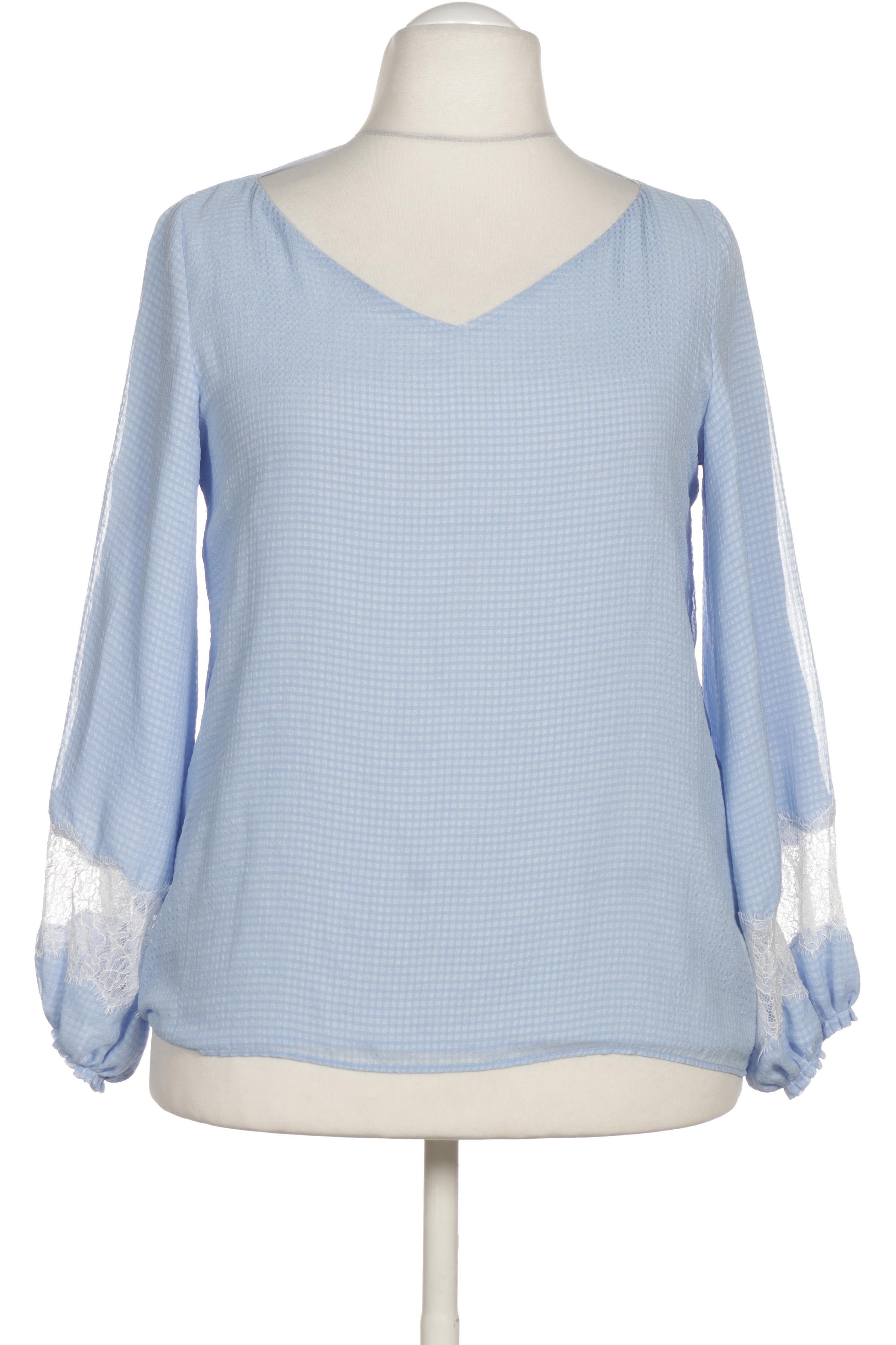 

Massimo Dutti Damen Bluse, blau, Gr. 42