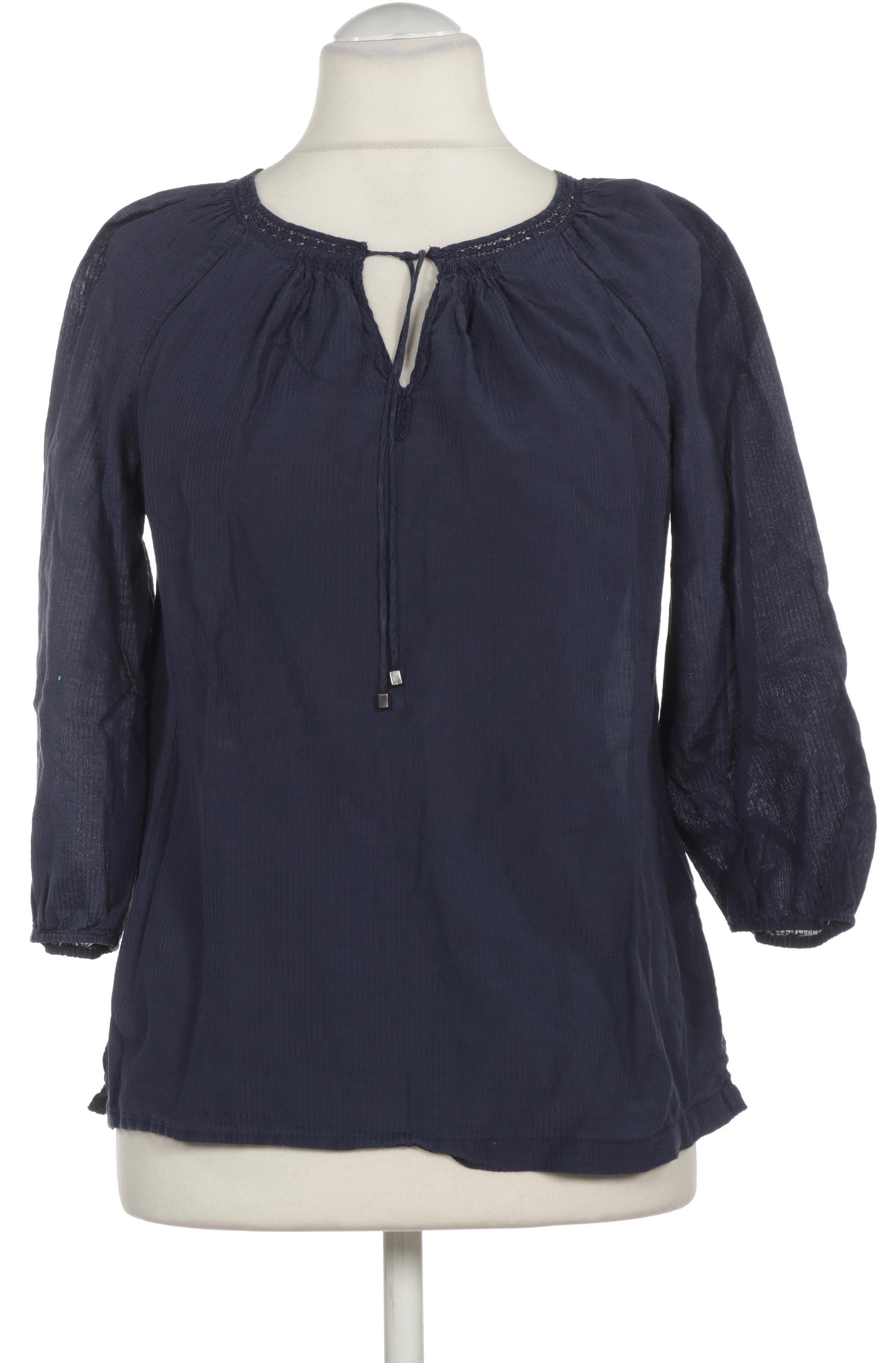 

Massimo Dutti Damen Bluse, blau, Gr. 42