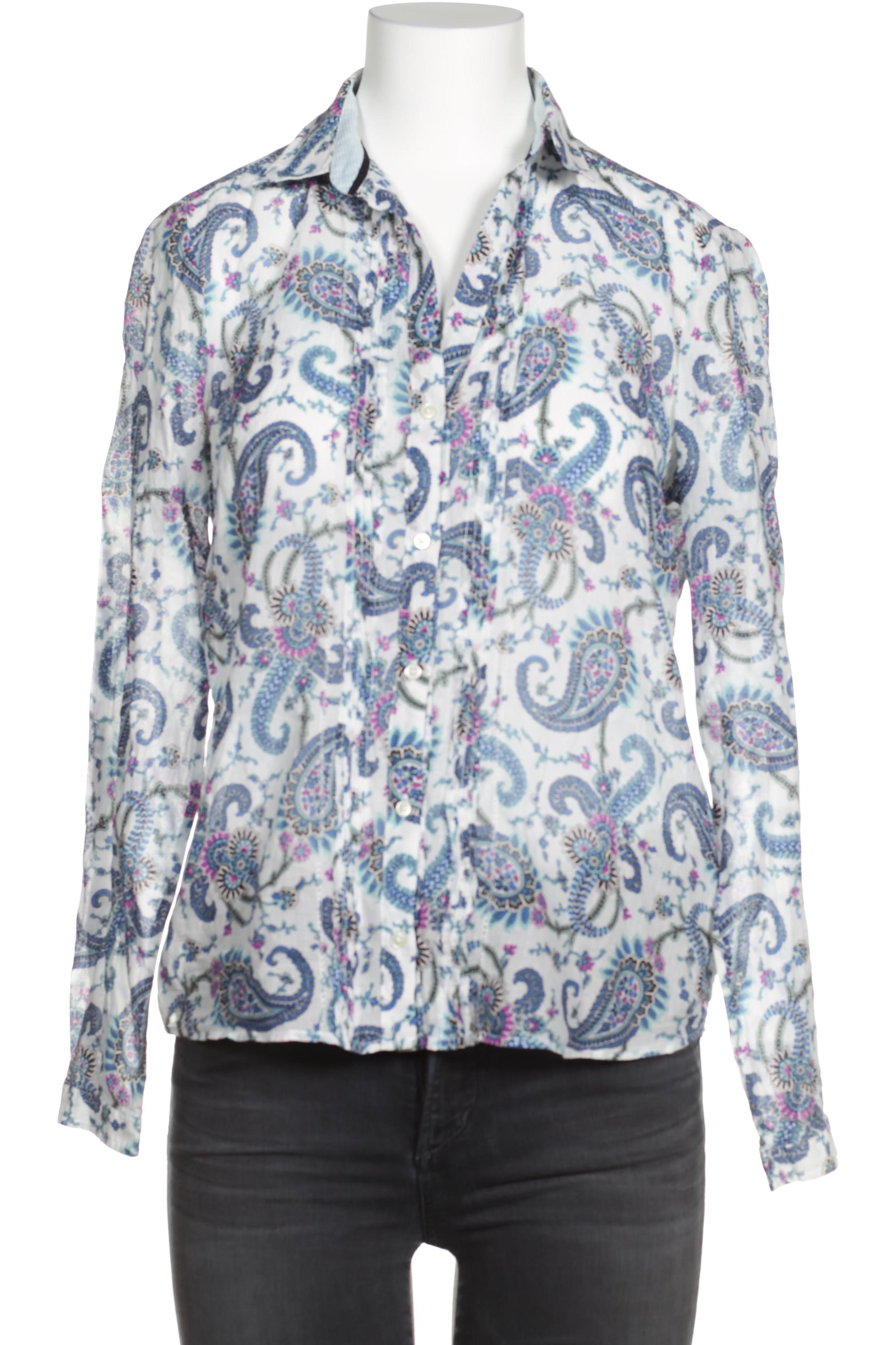 

Massimo Dutti Damen Bluse, blau, Gr. 38