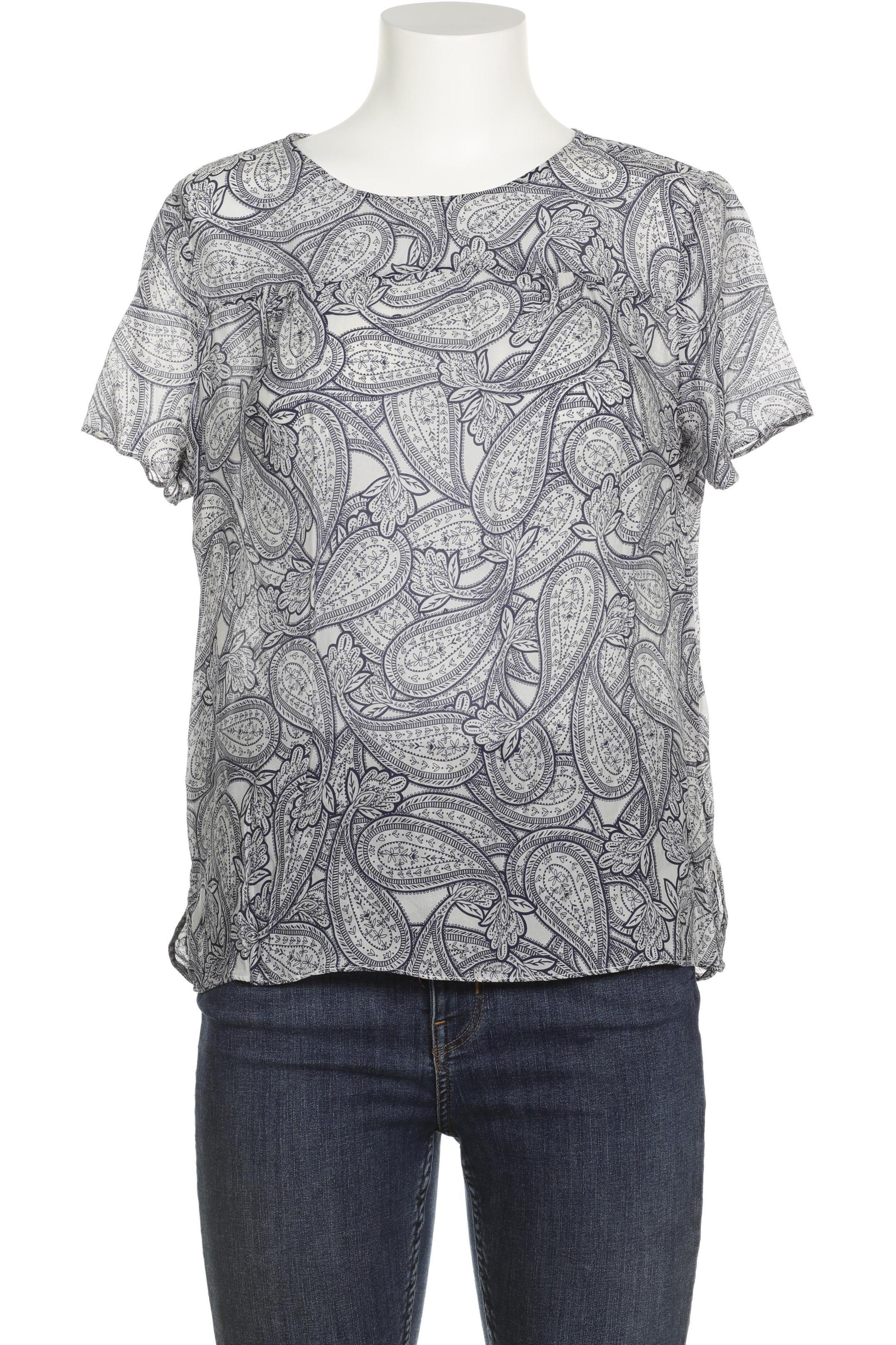 

Massimo Dutti Damen Bluse, blau, Gr.