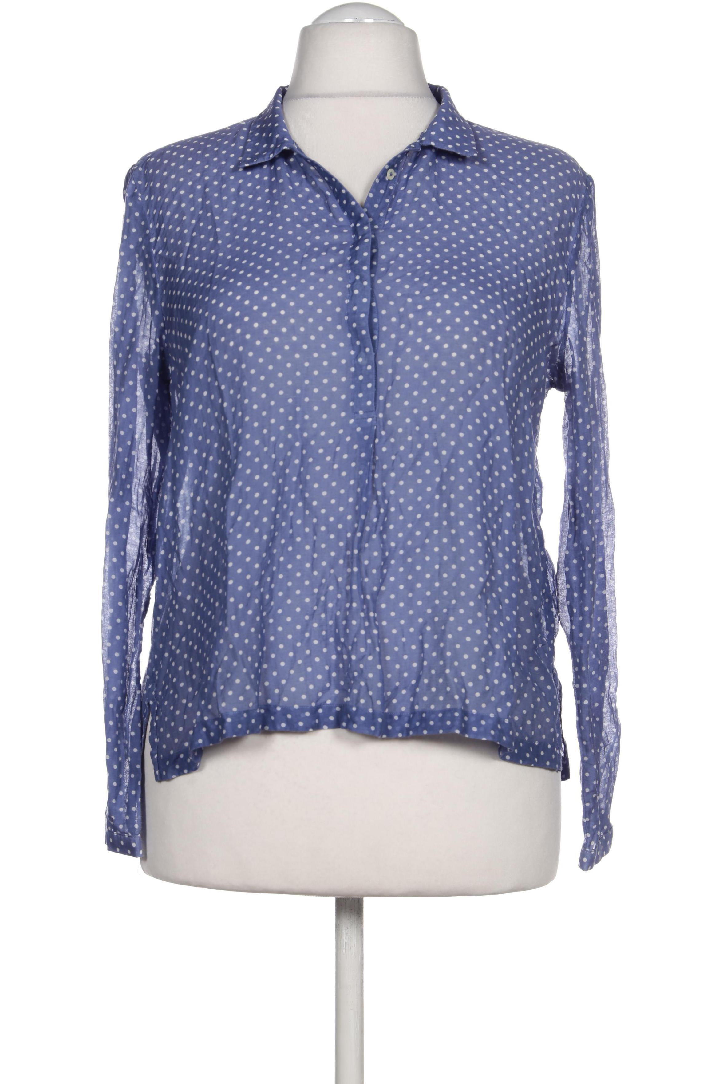 

Massimo Dutti Damen Bluse, blau, Gr. 44