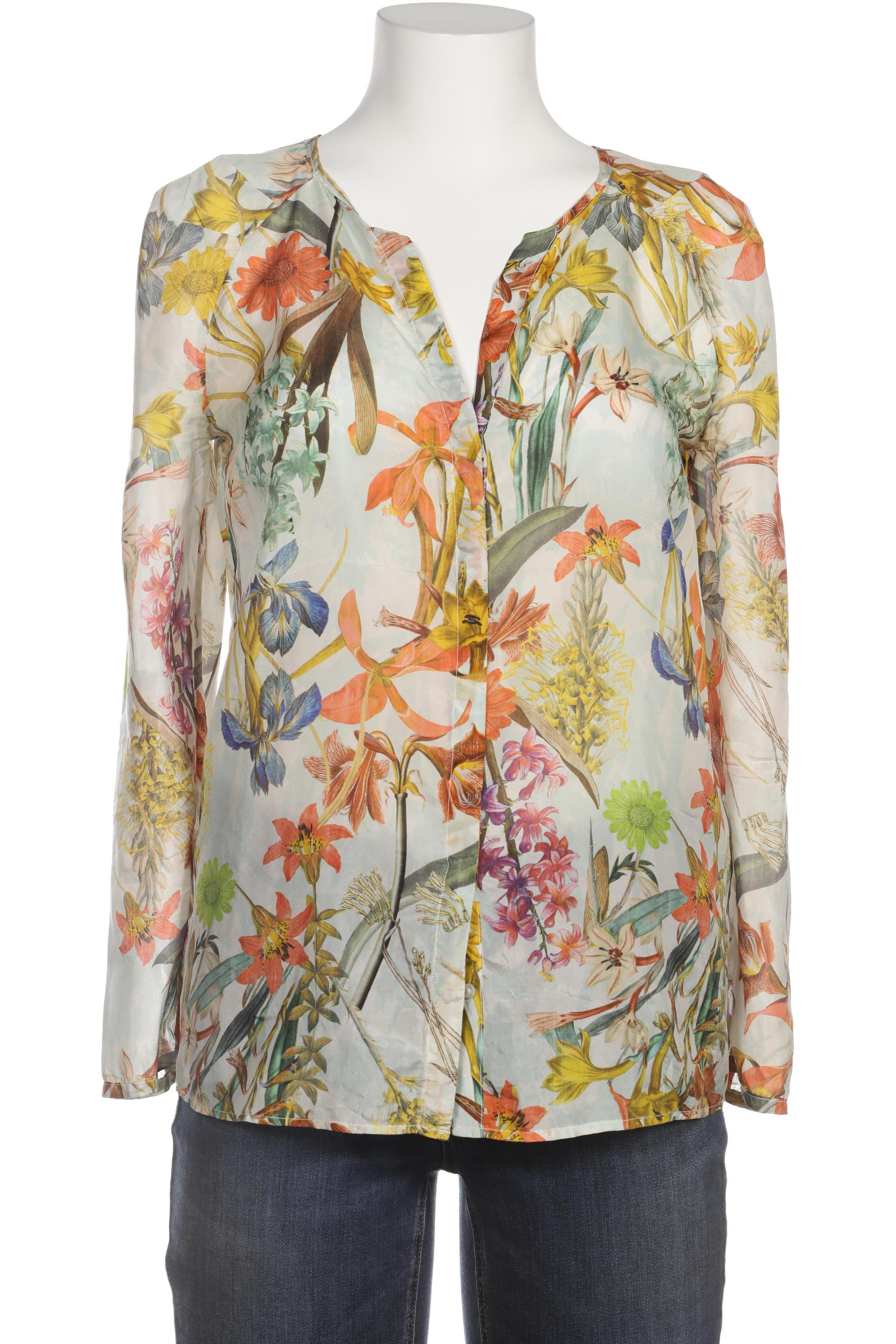 

Massimo Dutti Damen Bluse, blau, Gr. 38