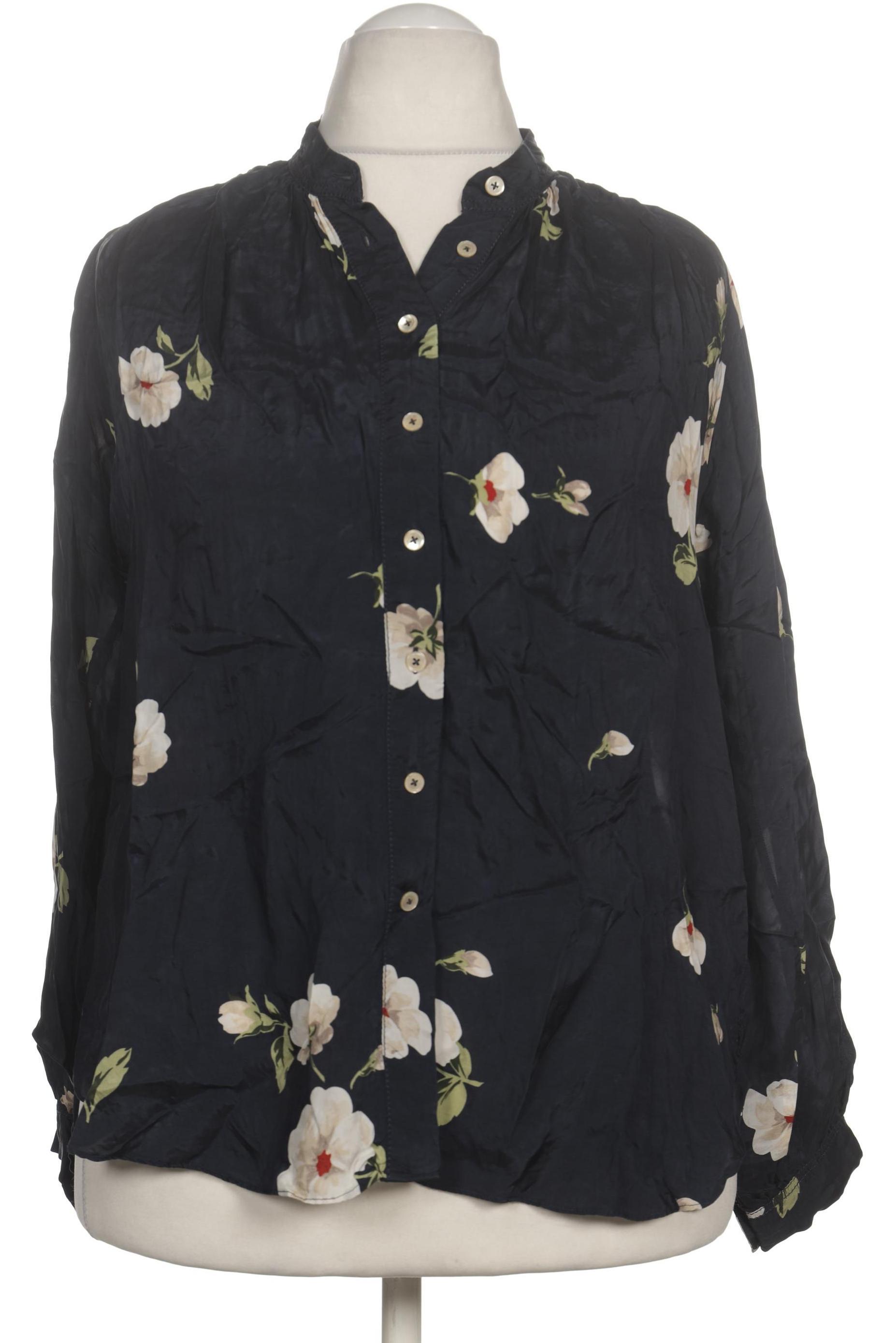 

Massimo Dutti Damen Bluse, blau, Gr. 40