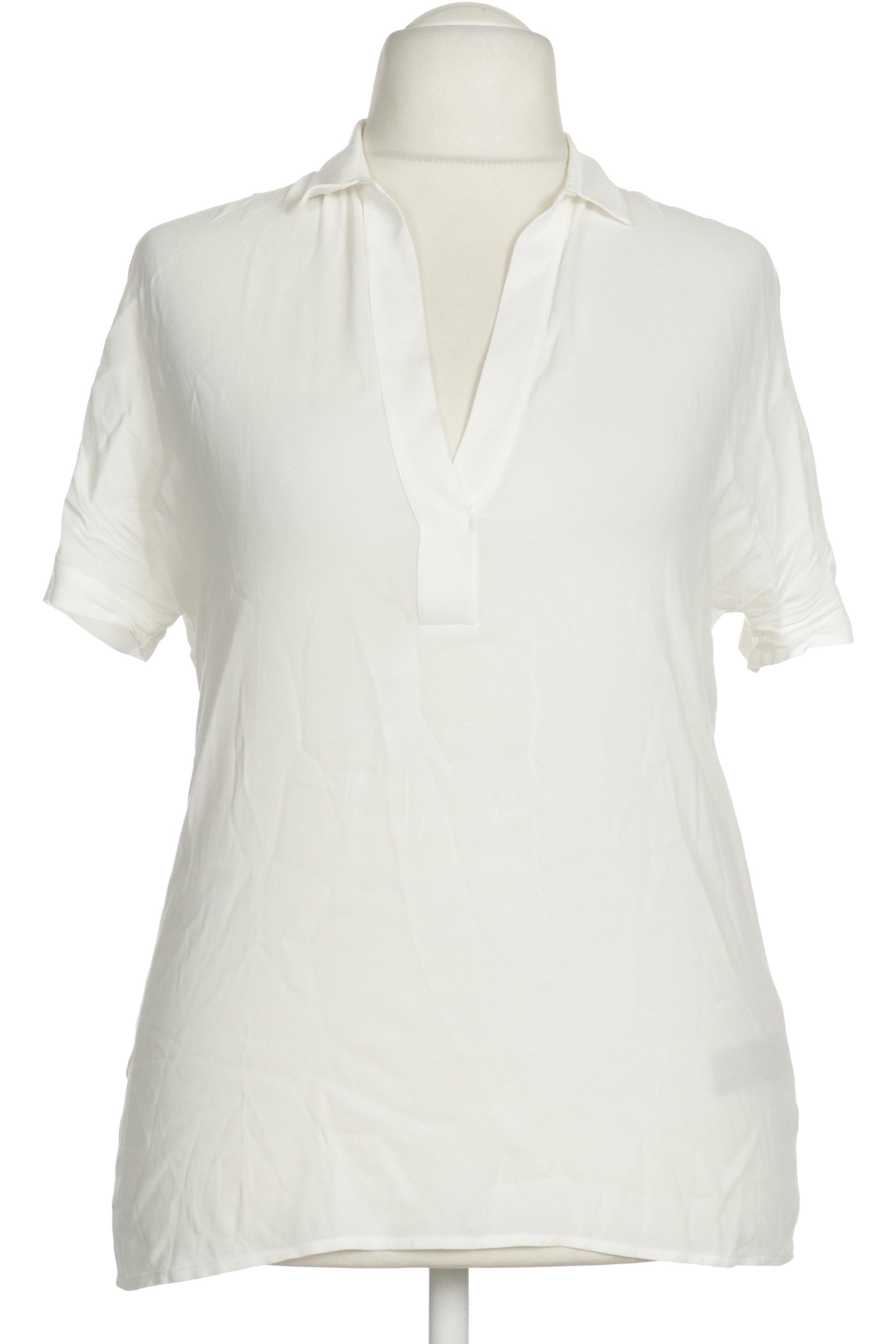 

Massimo Dutti Damen Bluse, weiß, Gr.