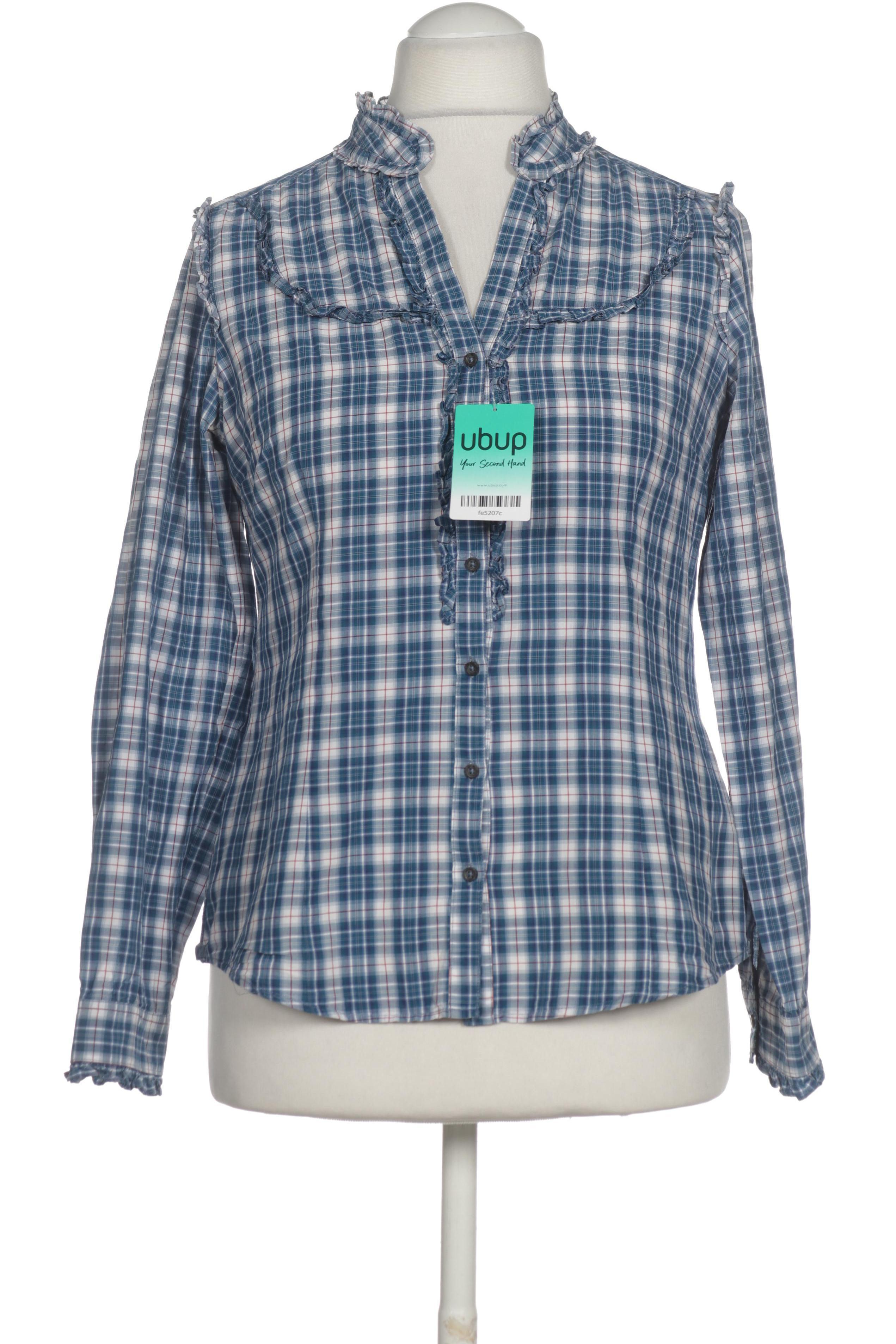 

Massimo Dutti Damen Bluse, blau, Gr. 40