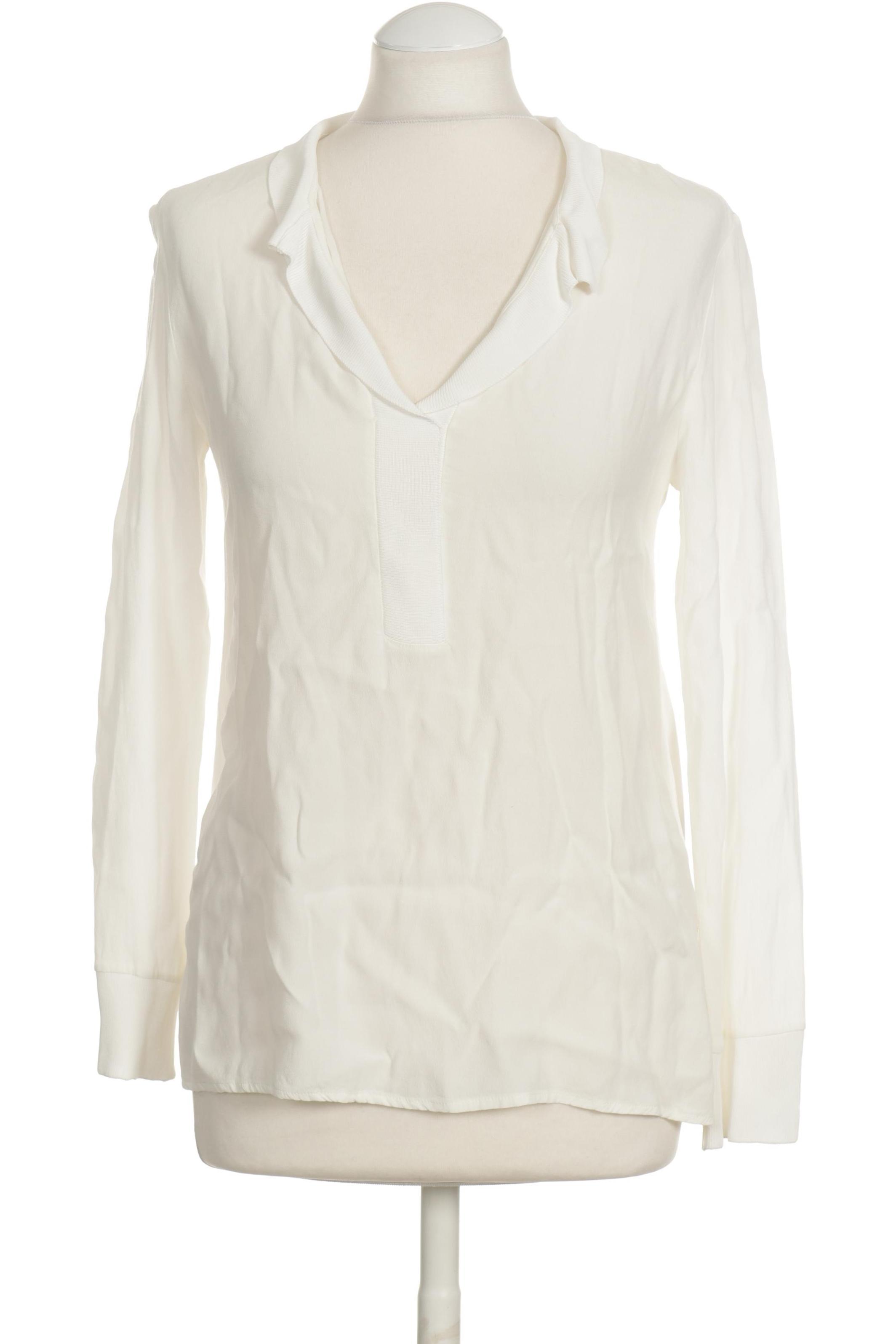 

Massimo Dutti Damen Bluse, weiß, Gr.