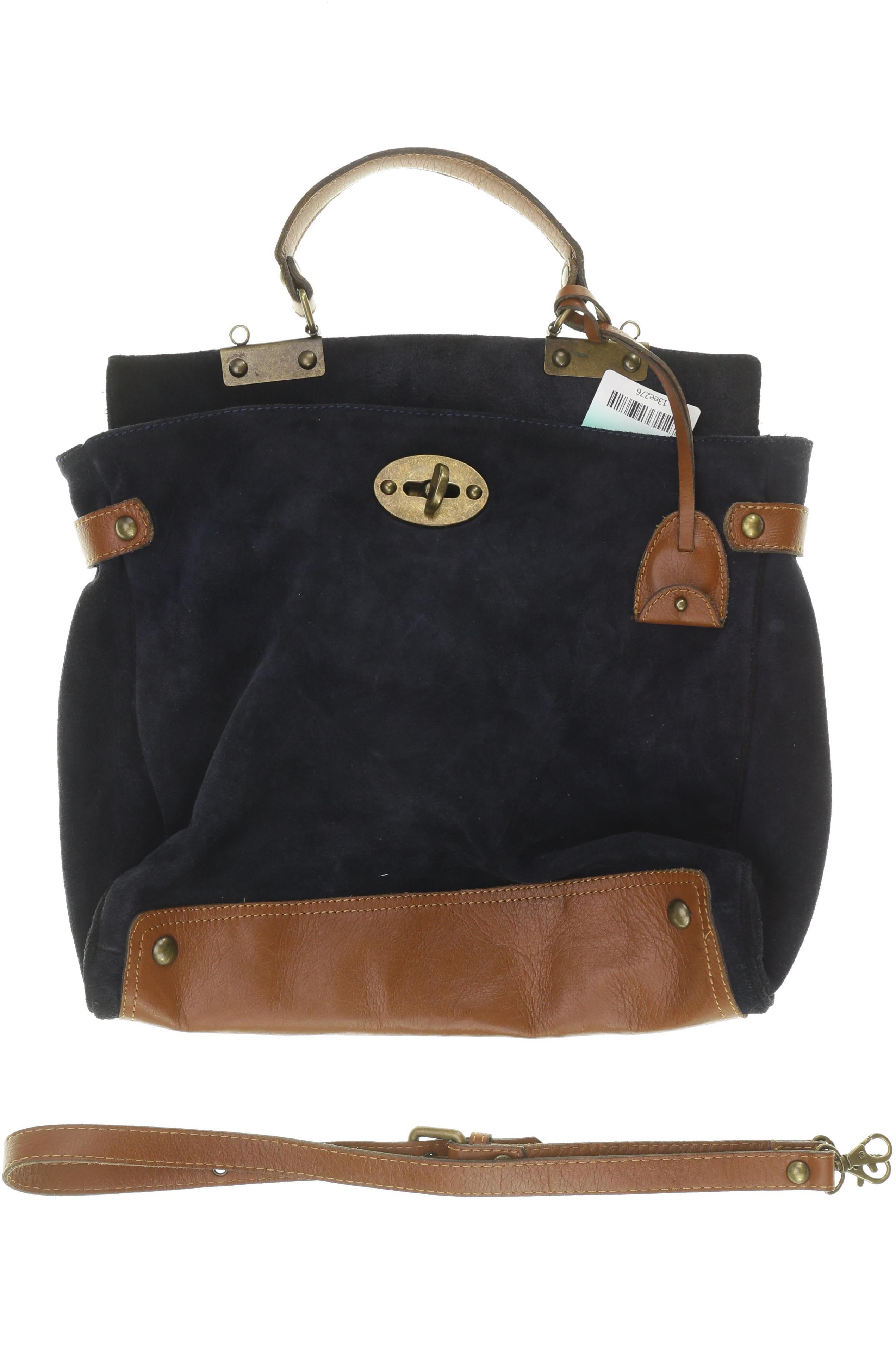 

Massimo Dutti Damen Handtasche, blau, Gr.