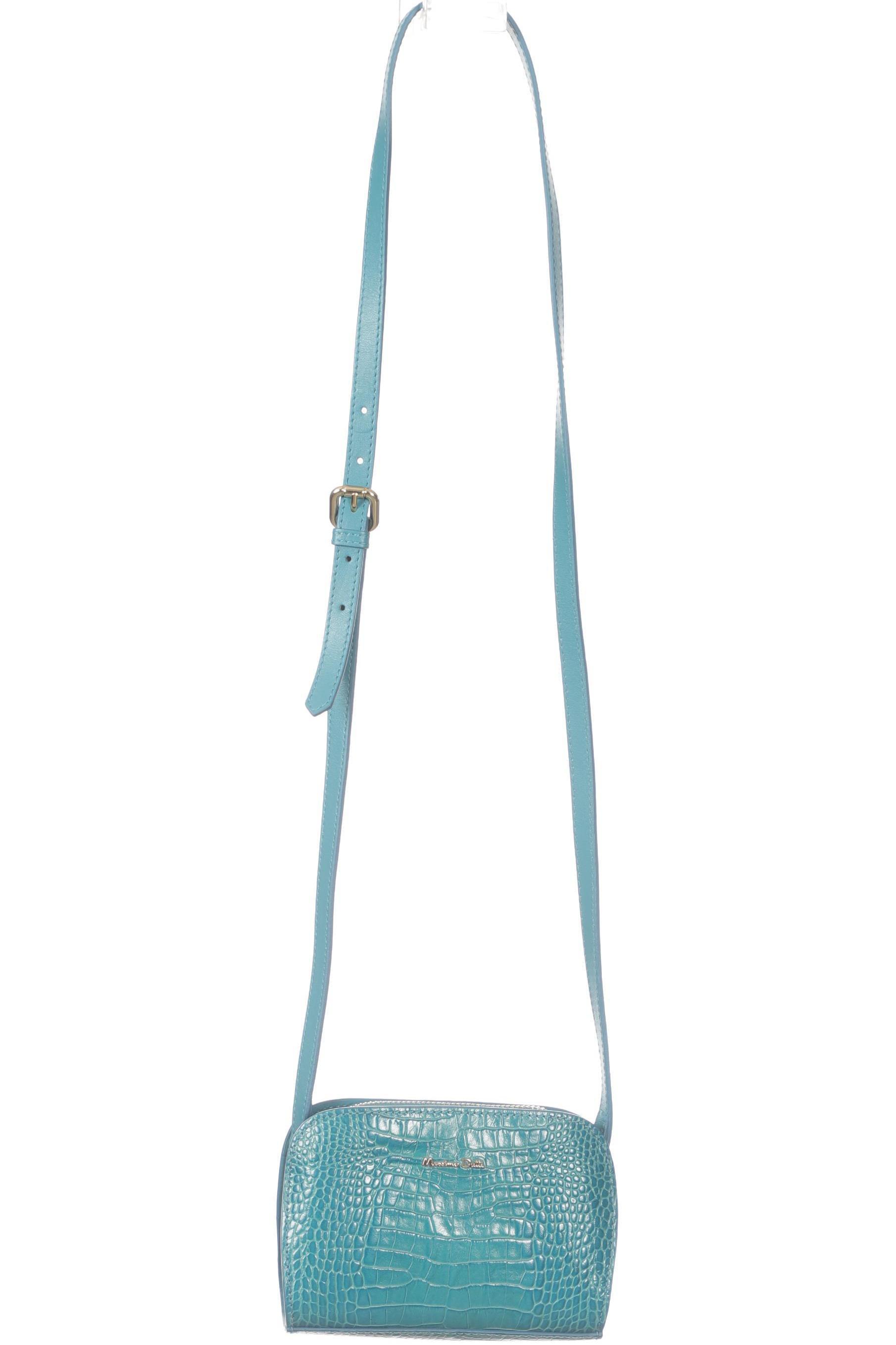 

Massimo Dutti Damen Handtasche, türkis, Gr.