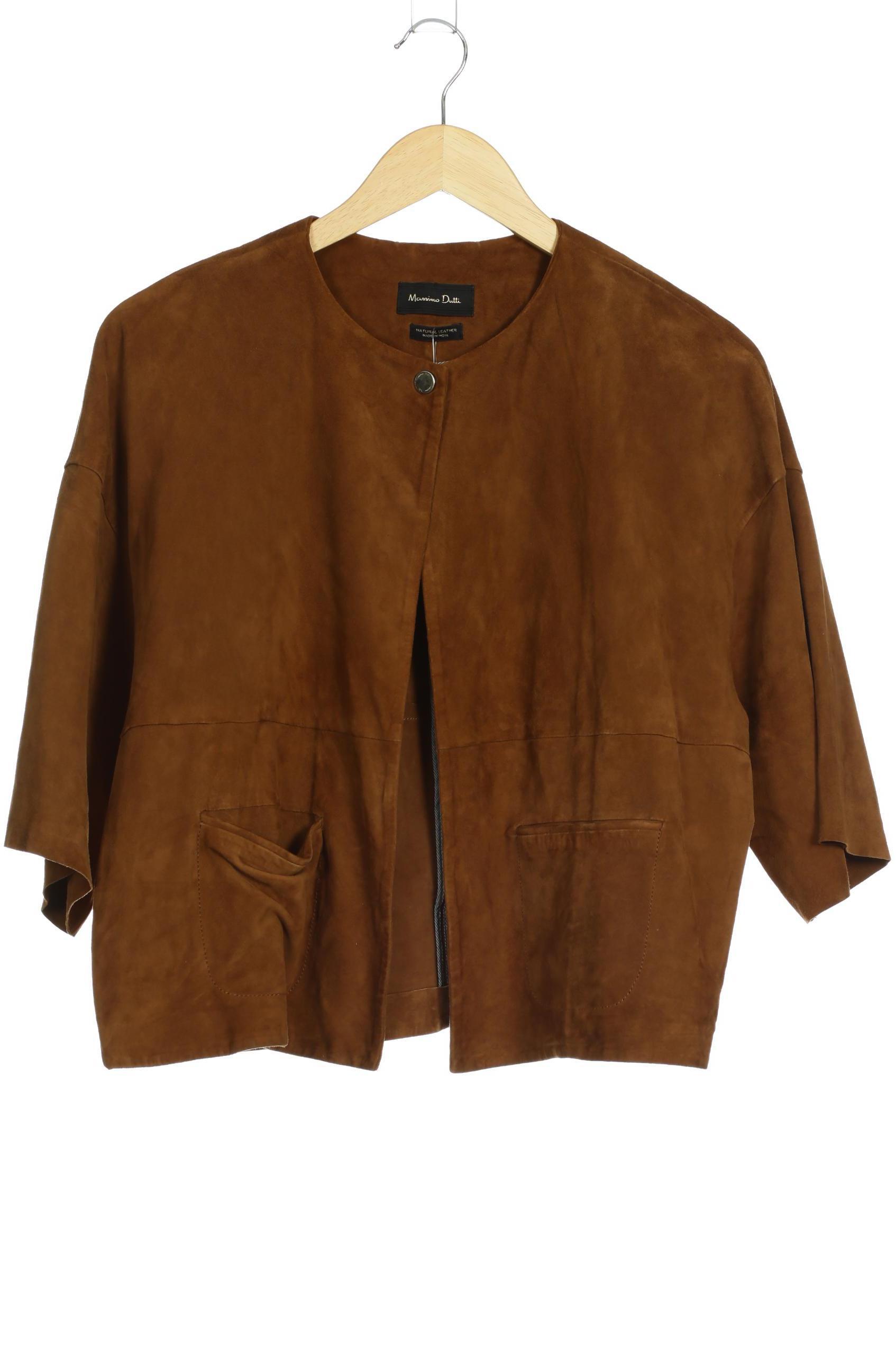 

Massimo Dutti Damen Jacke, braun, Gr.