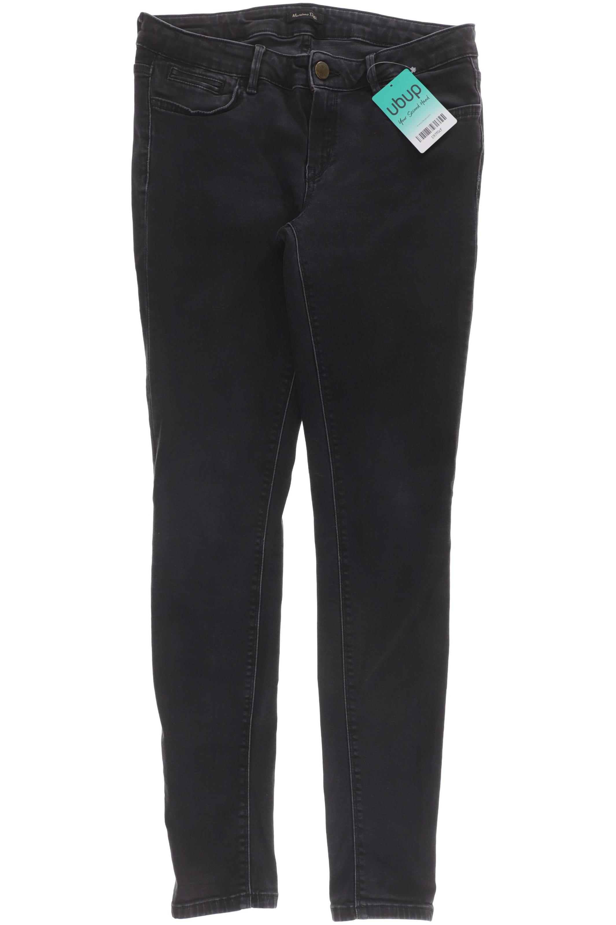 

Massimo Dutti Damen Jeans, schwarz, Gr. 38