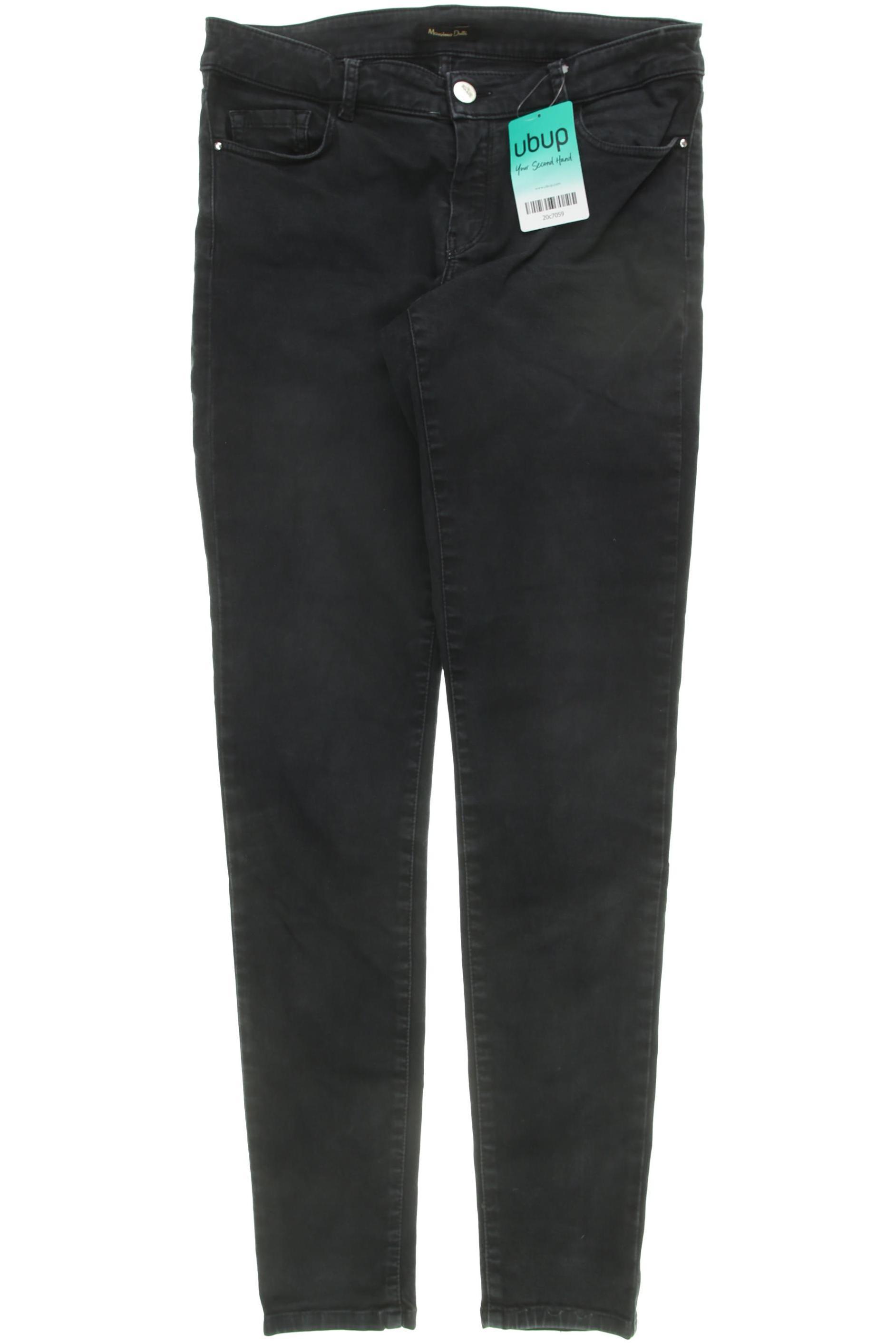 

Massimo Dutti Damen Jeans, schwarz, Gr. 38
