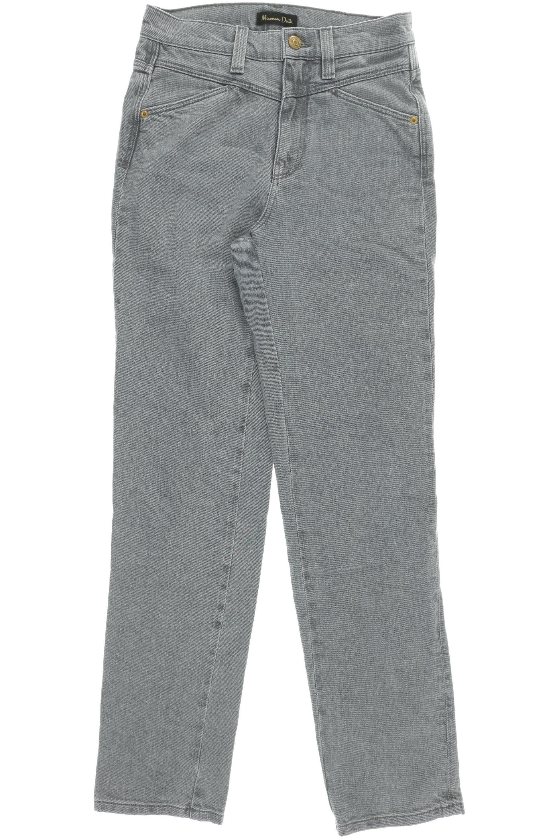 

Massimo Dutti Damen Jeans, grau, Gr. 34