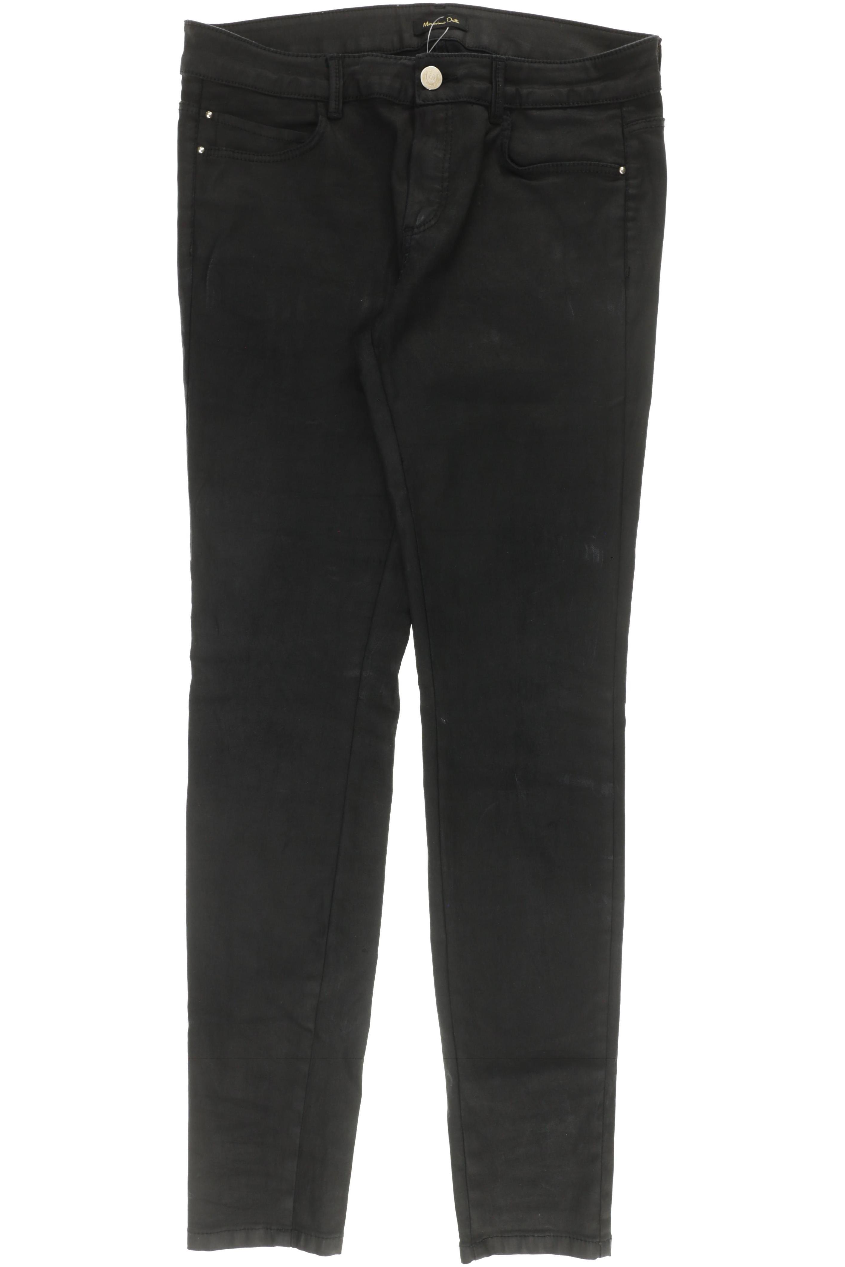

Massimo Dutti Damen Jeans, schwarz, Gr. 40