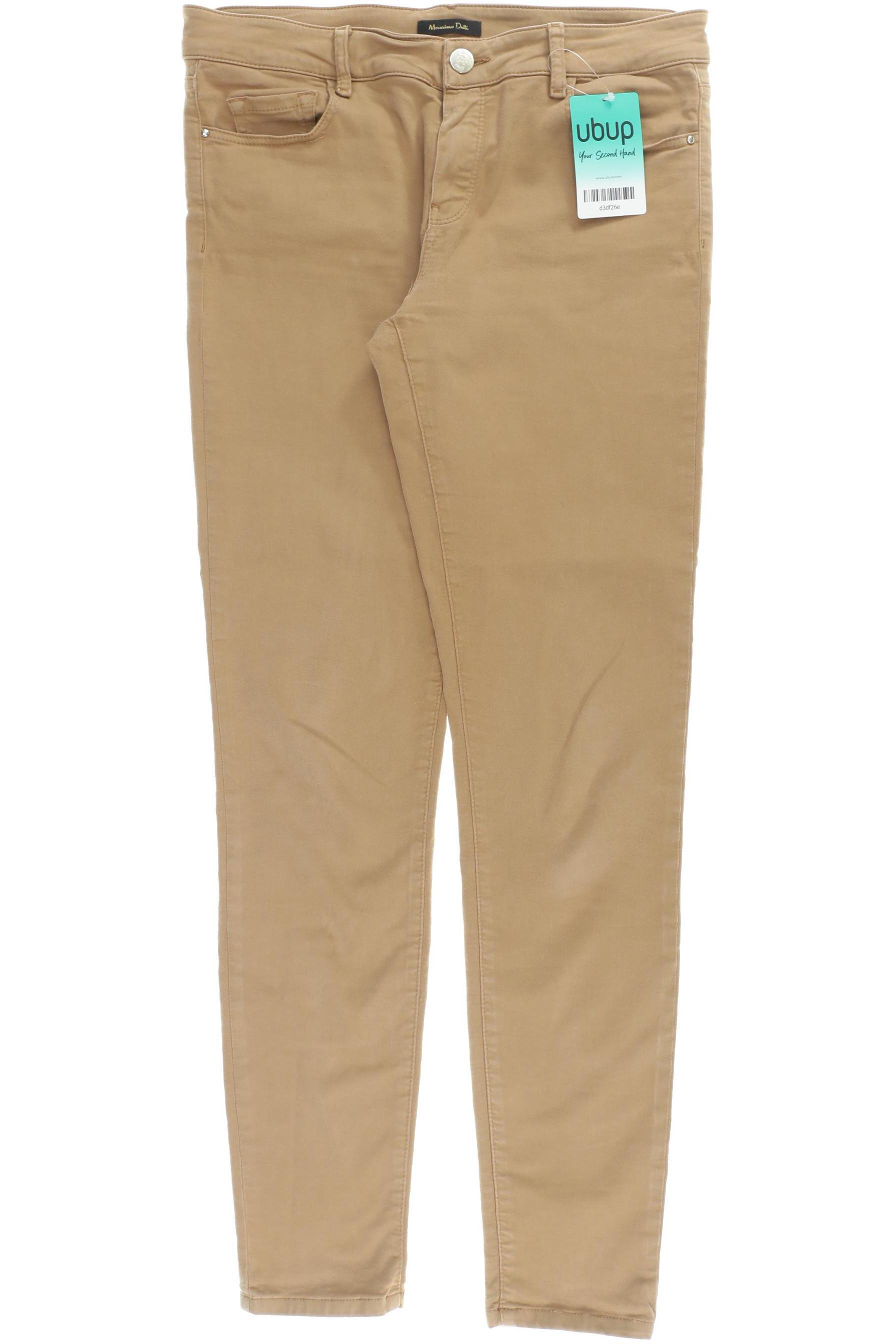 

Massimo Dutti Damen Jeans, beige, Gr. 38
