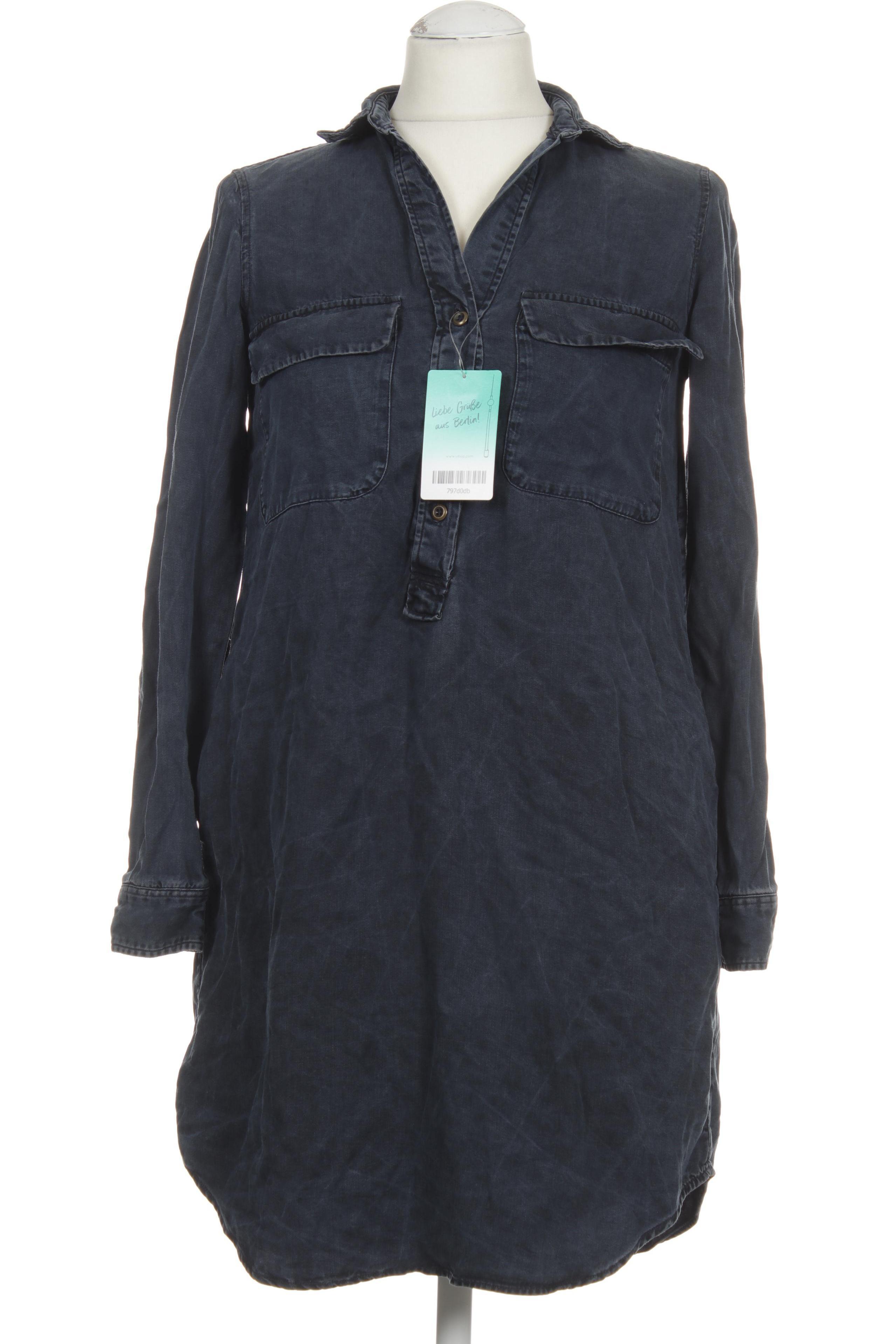 

Massimo Dutti Damen Kleid, blau, Gr. 34