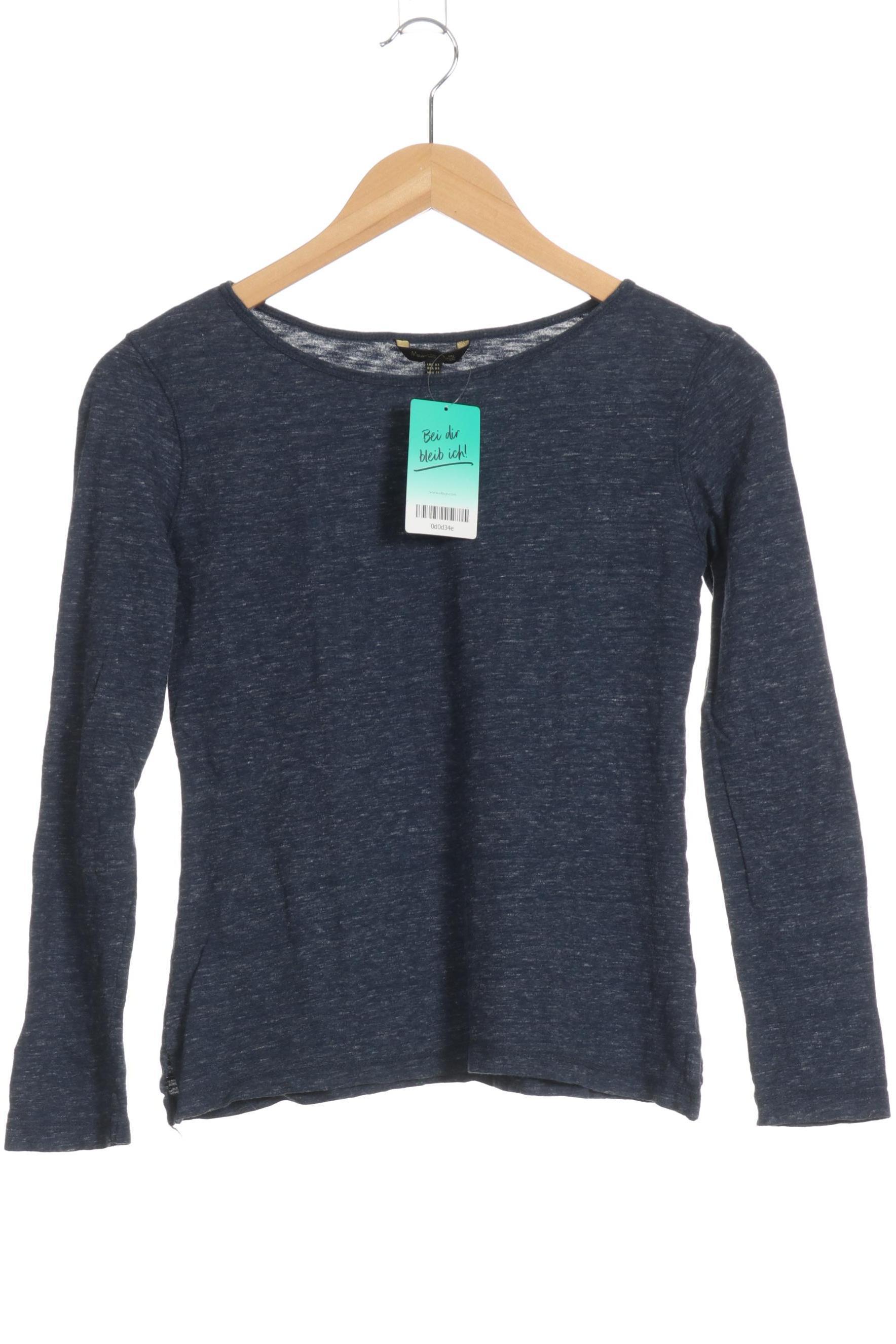

Massimo Dutti Damen Langarmshirt, blau, Gr.
