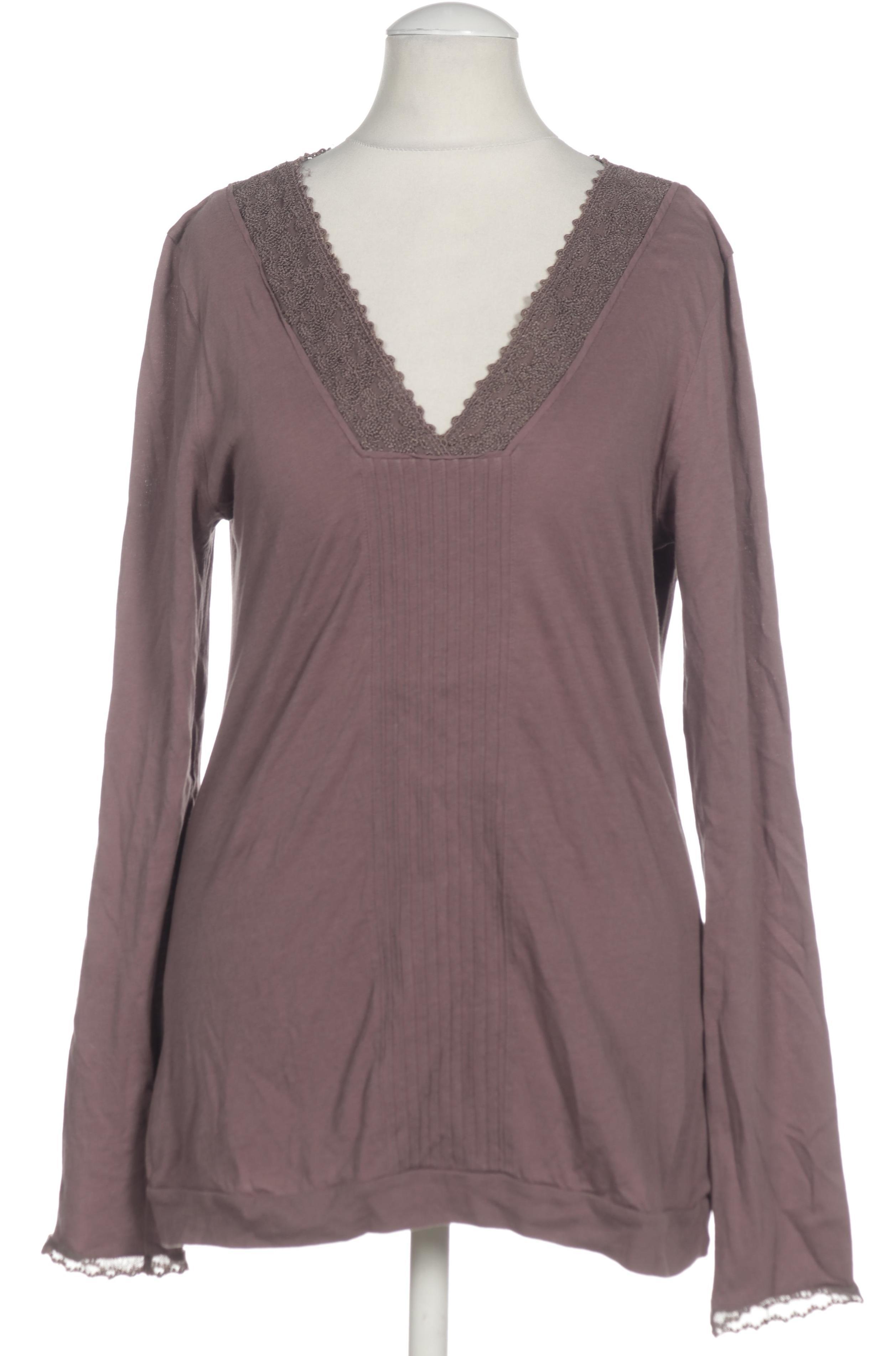 

Massimo Dutti Damen Langarmshirt, braun, Gr.