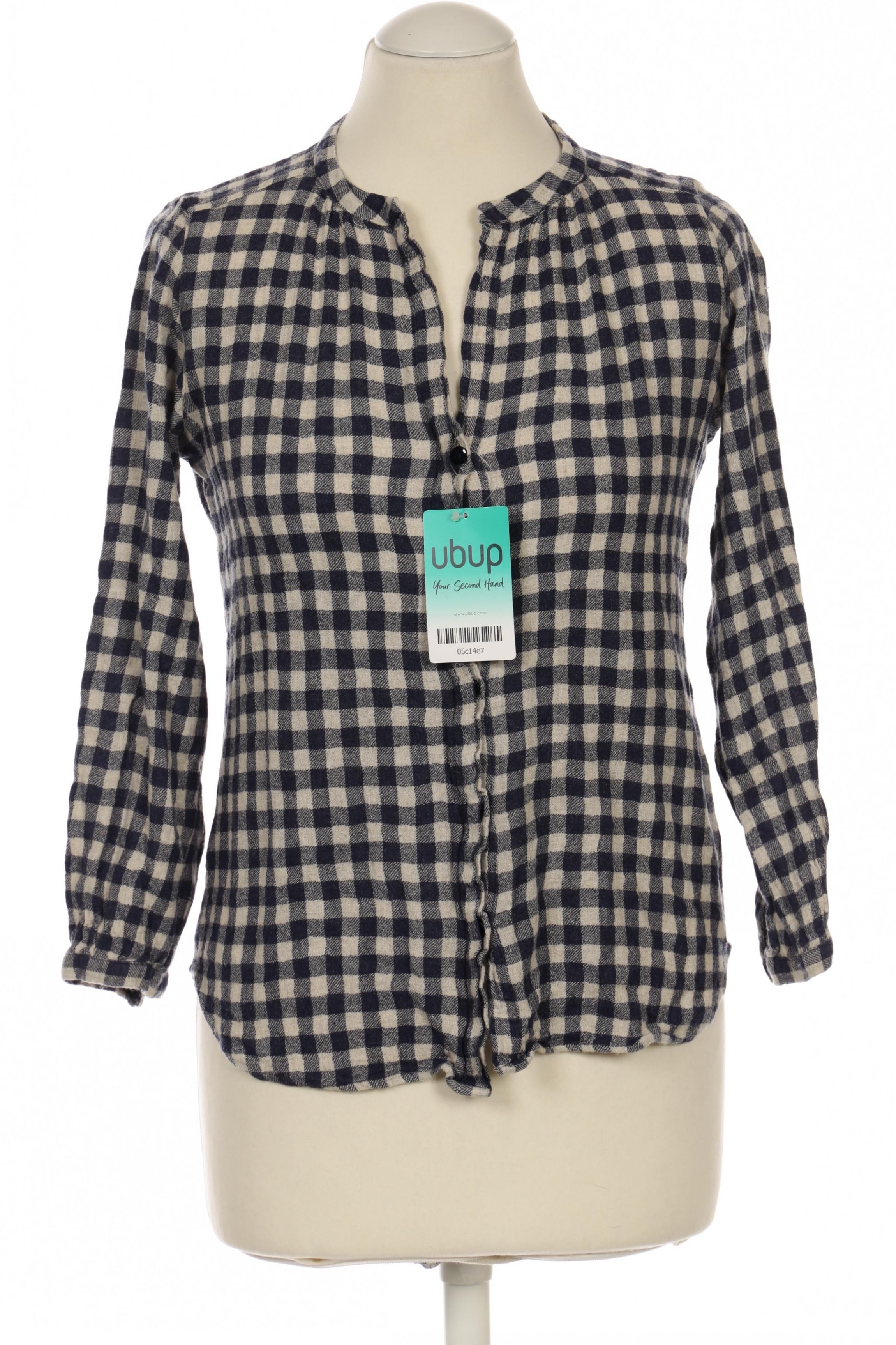 

Massimo Dutti Damen Bluse, blau, Gr. 36