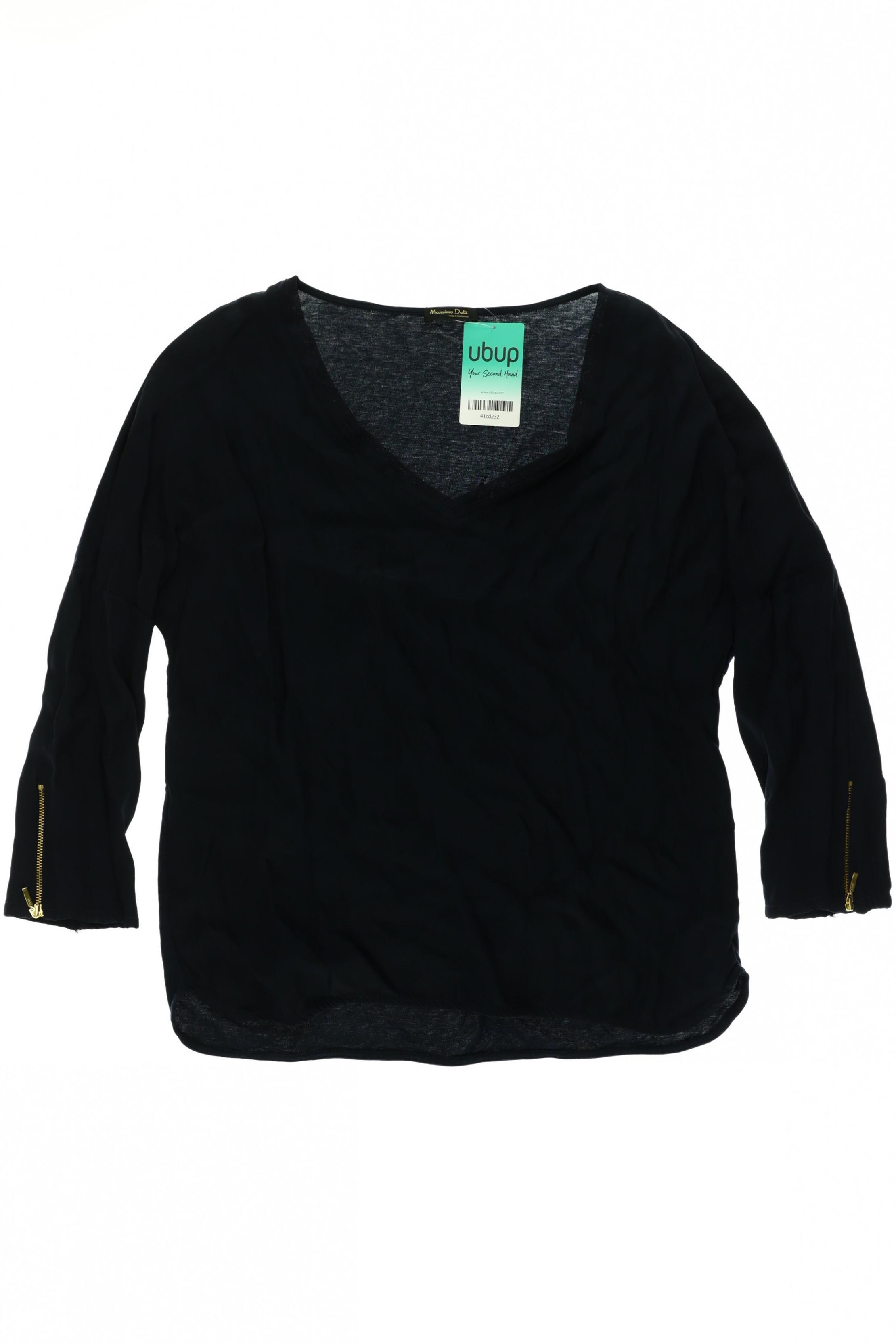 

Massimo Dutti Damen Langarmshirt, blau, Gr.