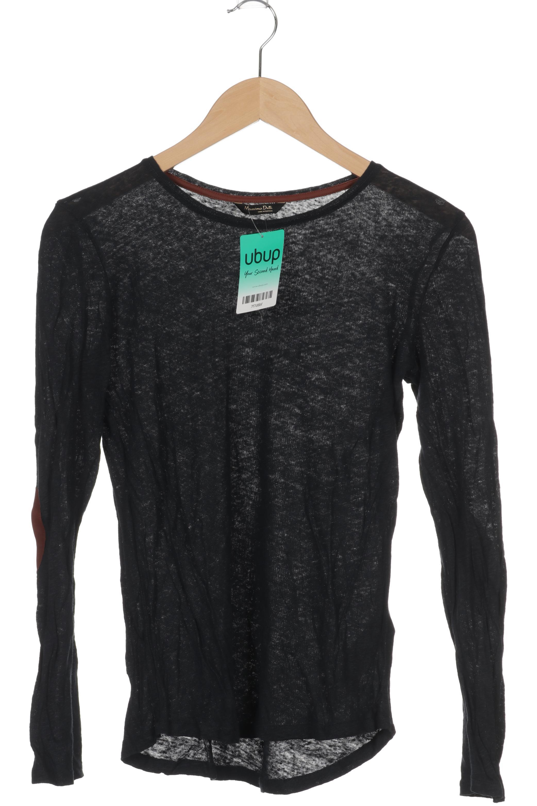 

Massimo Dutti Damen Langarmshirt, blau, Gr.