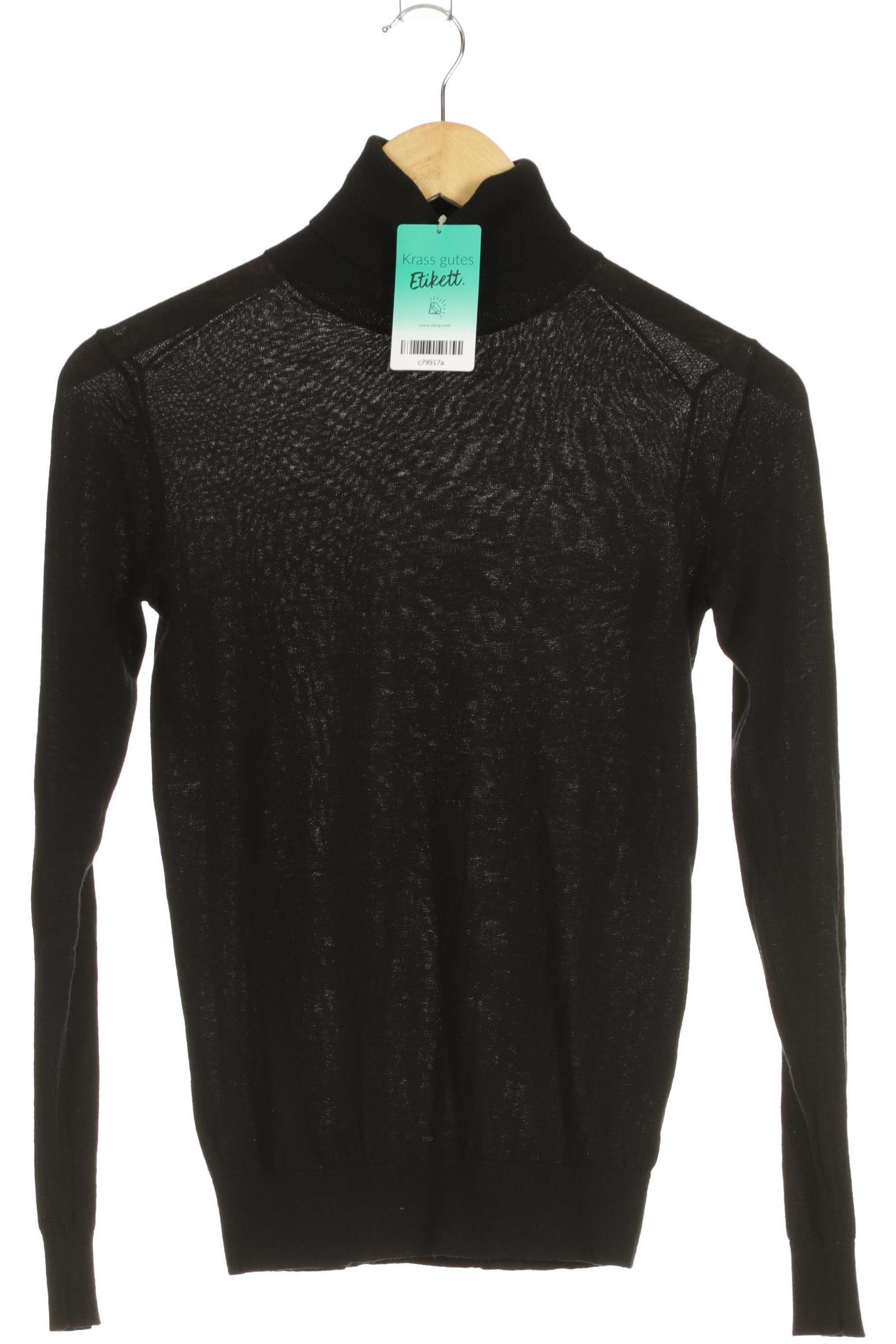 

Massimo Dutti Damen Langarmshirt, schwarz, Gr.