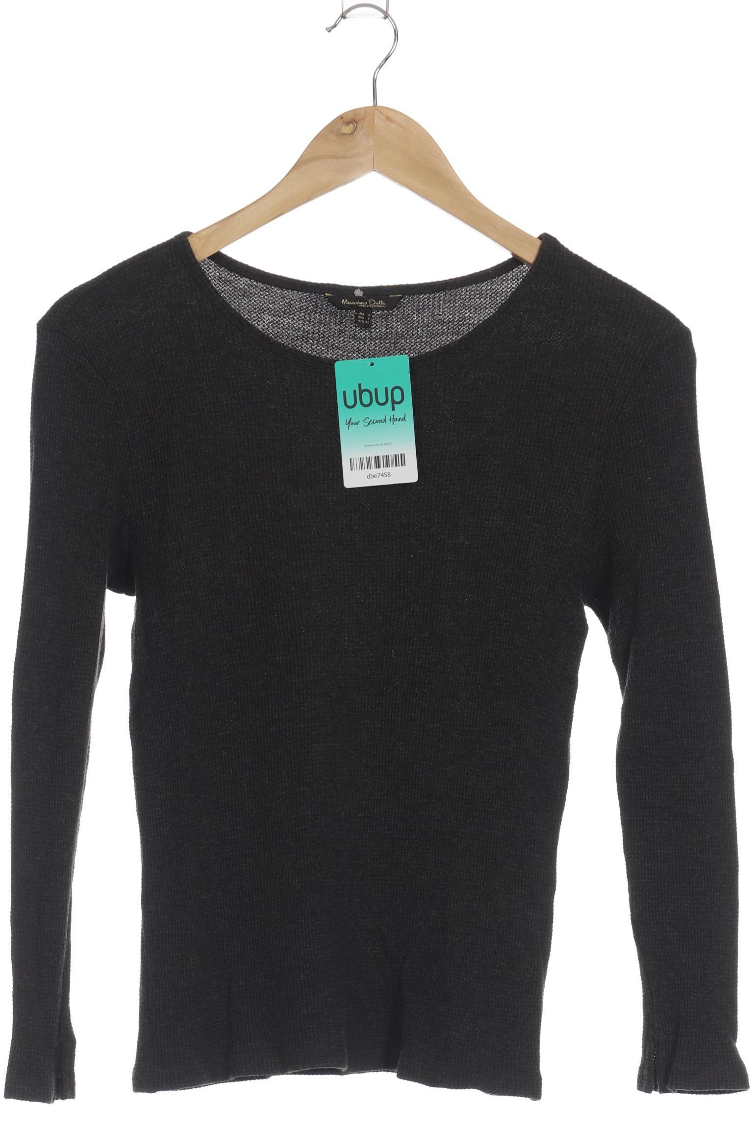 

Massimo Dutti Damen Langarmshirt, grau, Gr.