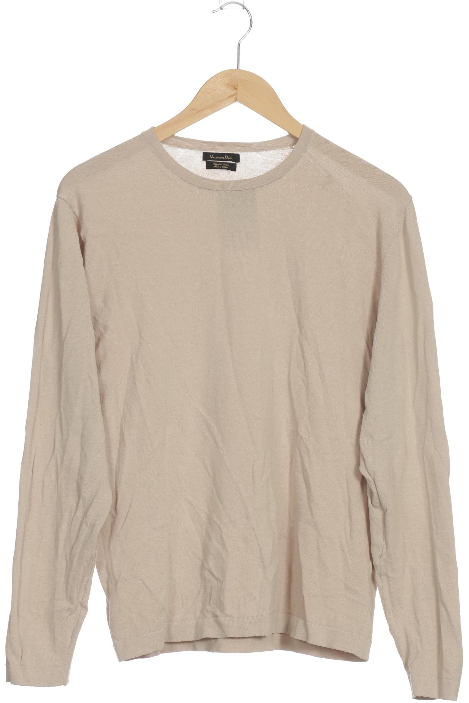 

Massimo Dutti Damen Pullover, beige, Gr.