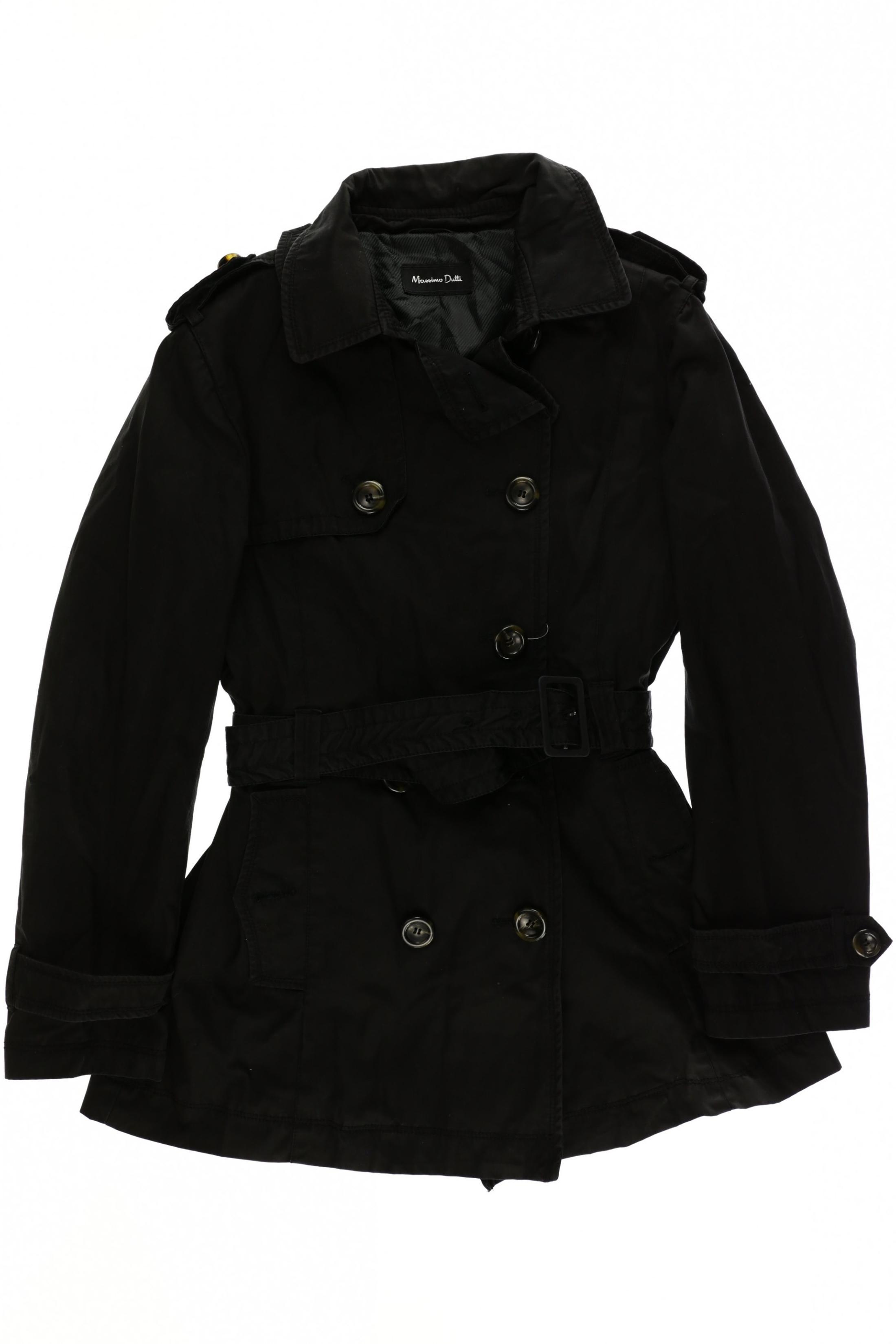 

Massimo Dutti Damen Mantel, schwarz, Gr.