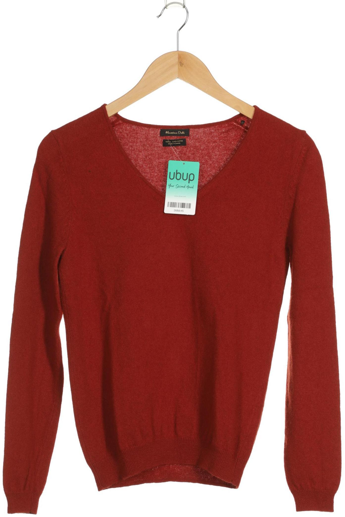 

Massimo Dutti Damen Pullover, rot, Gr.