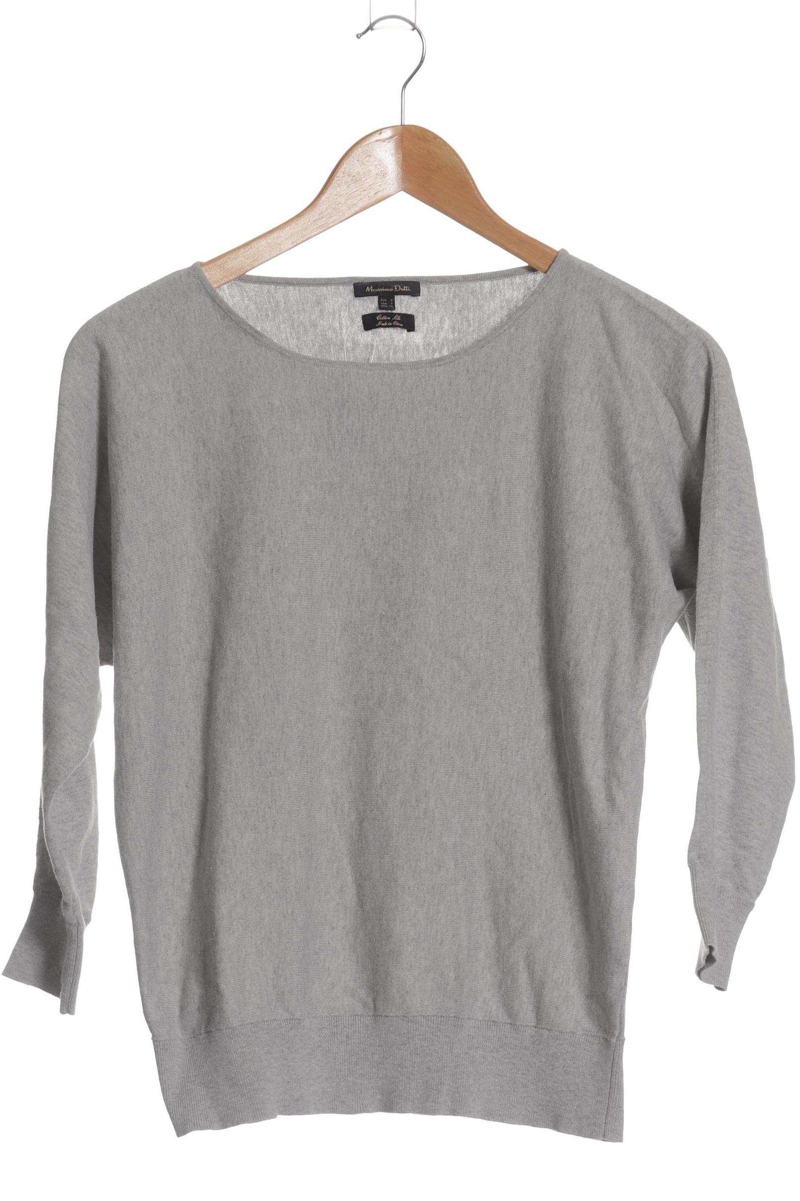 

Massimo Dutti Damen Pullover, grau, Gr.
