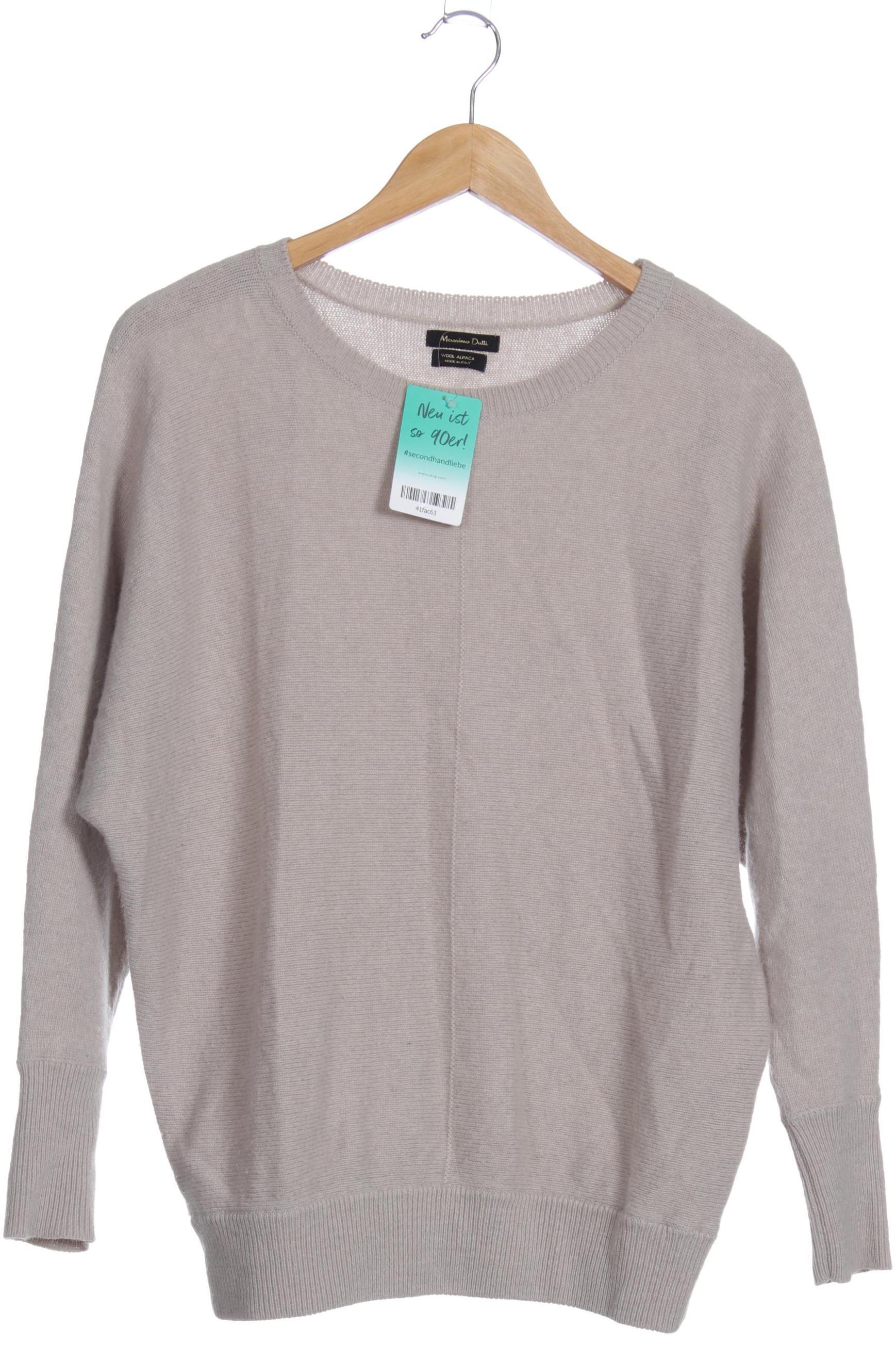 

Massimo Dutti Damen Pullover, beige, Gr.