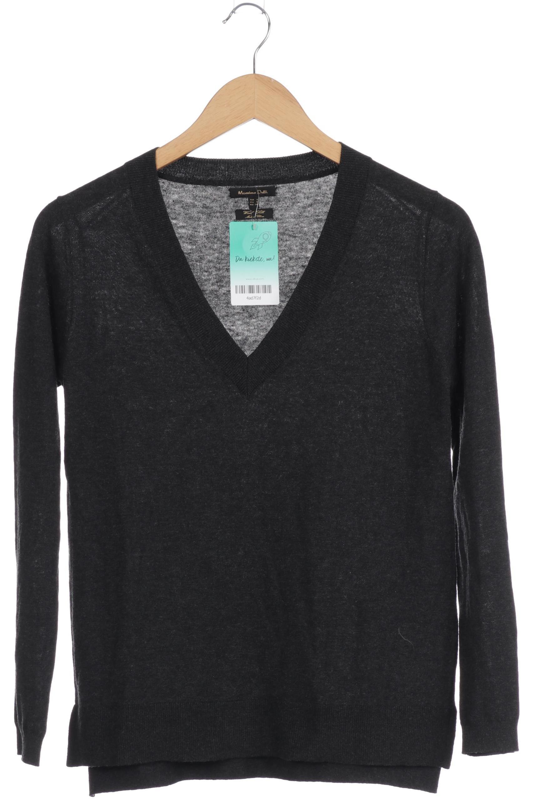 

Massimo Dutti Damen Pullover, grau, Gr.