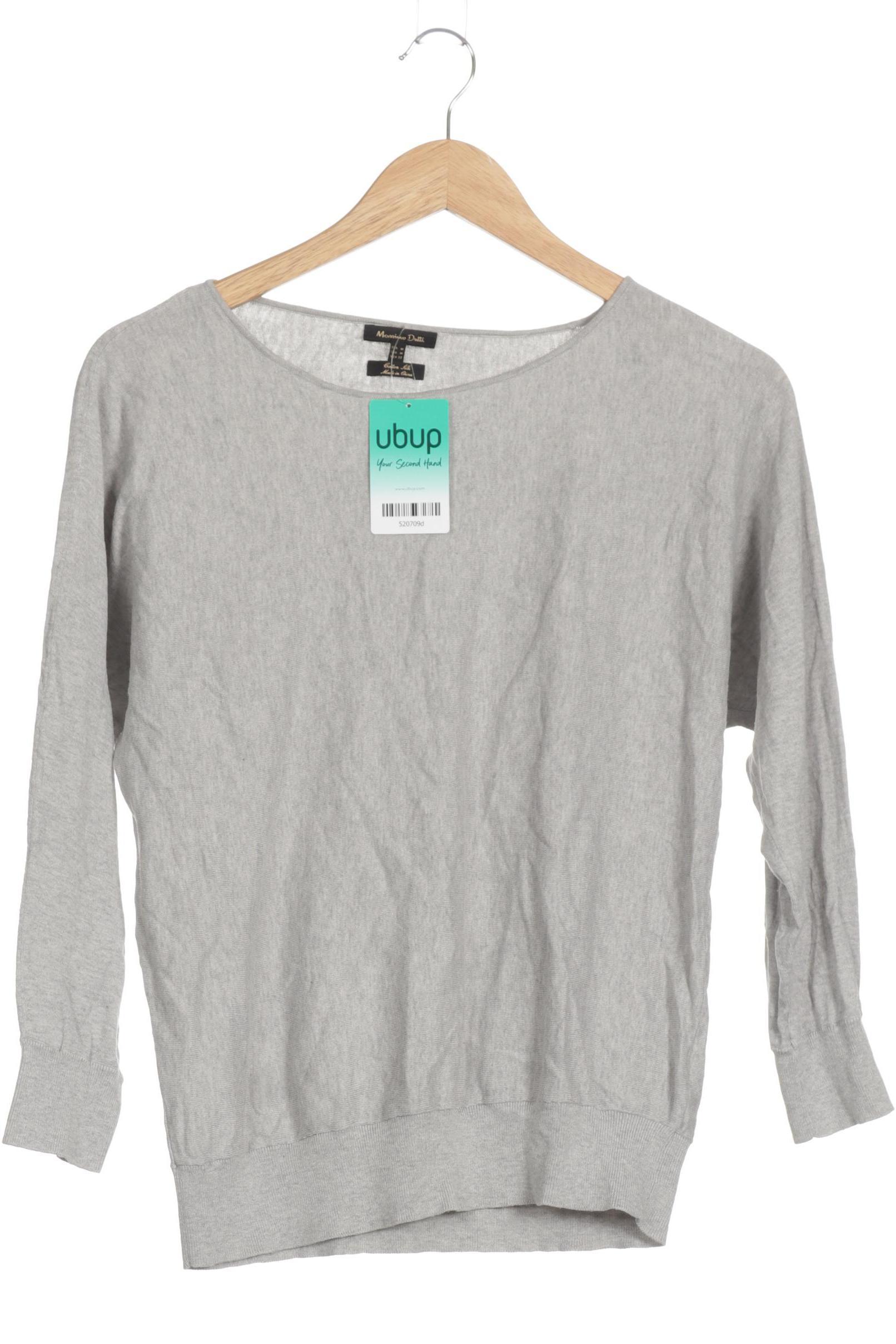 

Massimo Dutti Damen Pullover, grau, Gr.