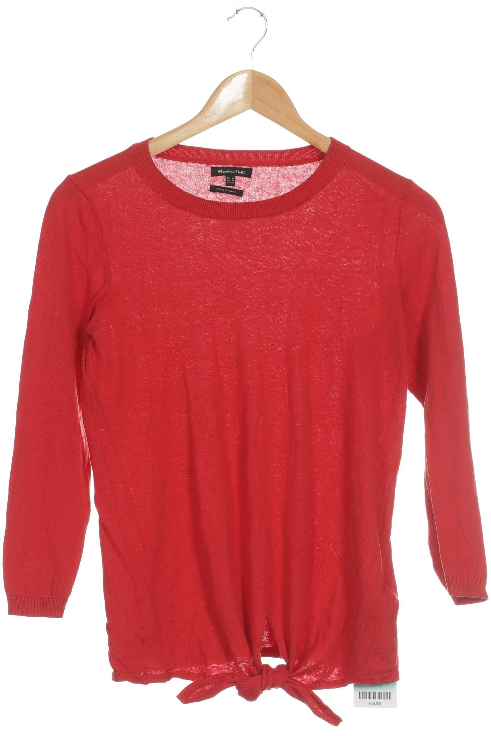 

Massimo Dutti Damen Pullover, rot, Gr.