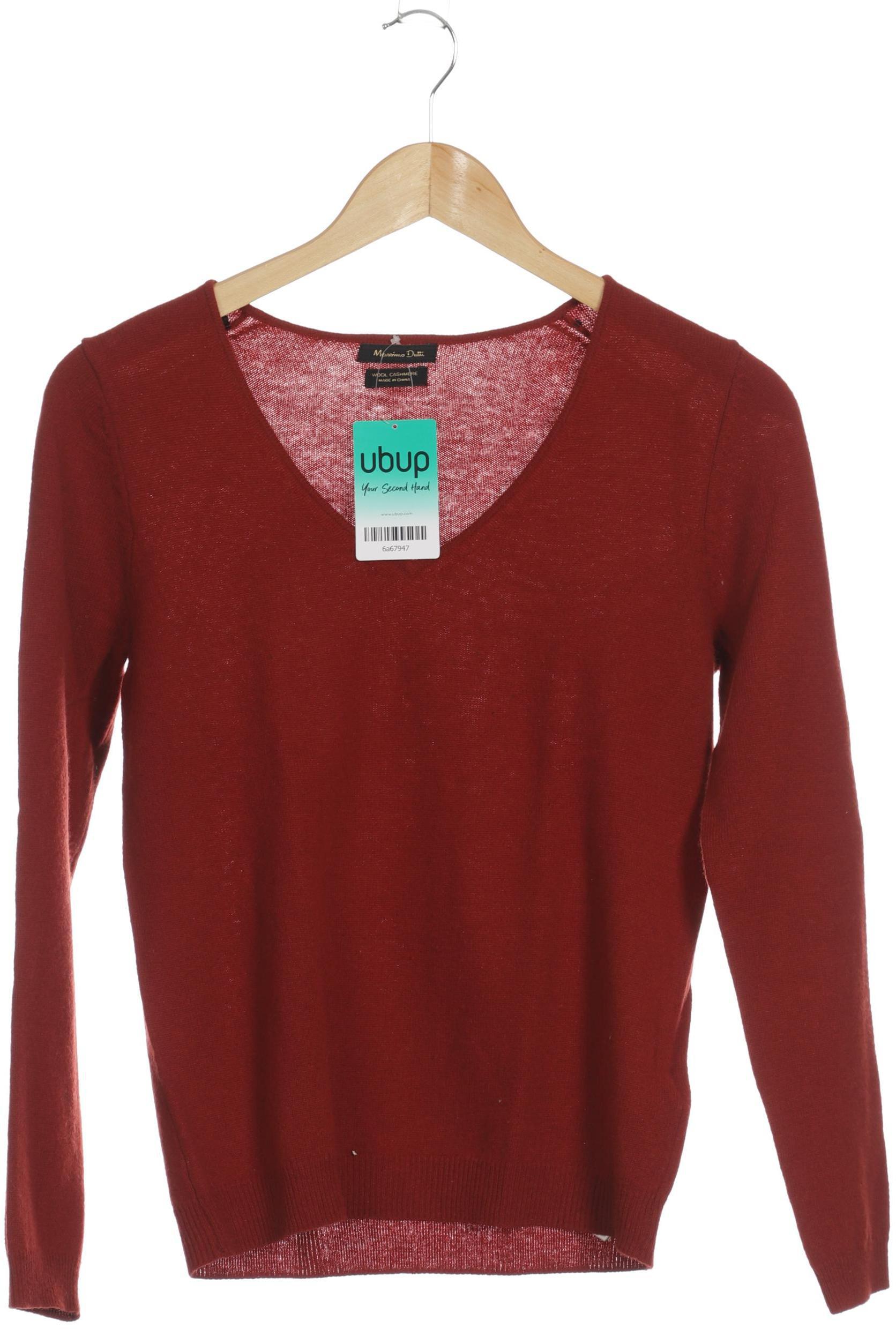 

Massimo Dutti Damen Pullover, rot, Gr.