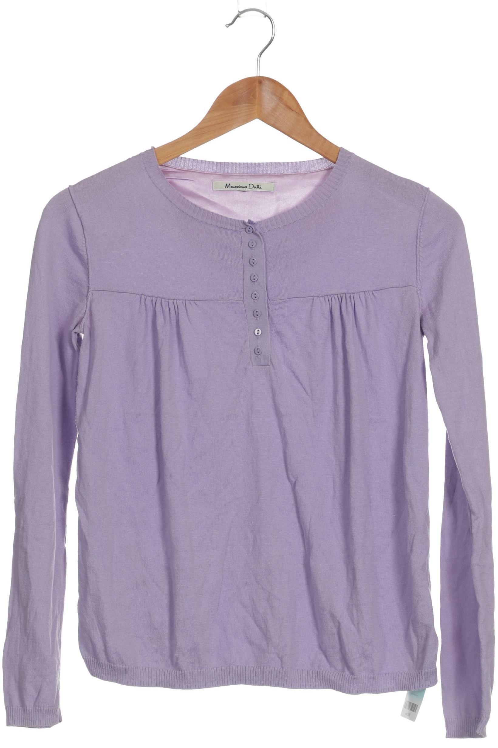 

Massimo Dutti Damen Pullover, lila, Gr.