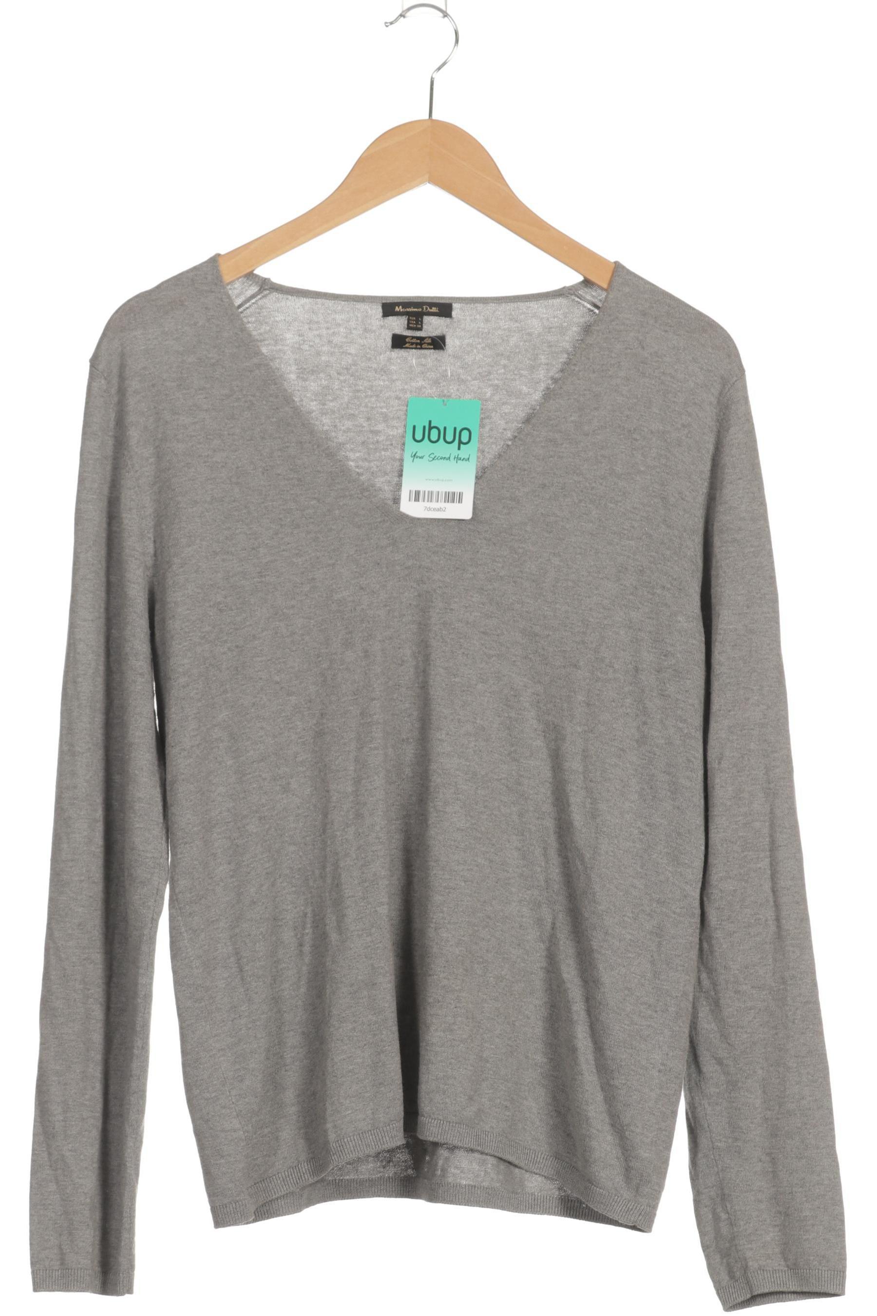 

Massimo Dutti Damen Pullover, grau, Gr.