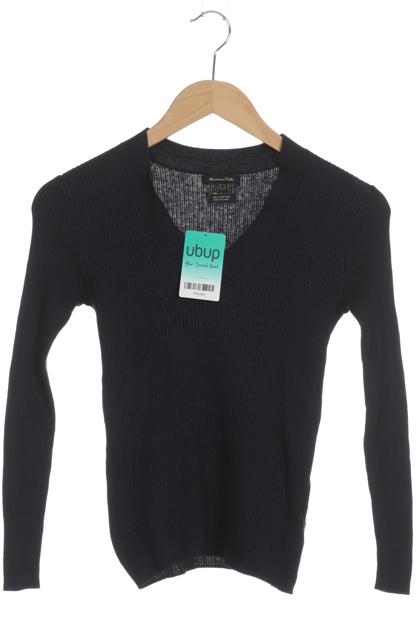 

Massimo Dutti Damen Pullover, blau, Gr.