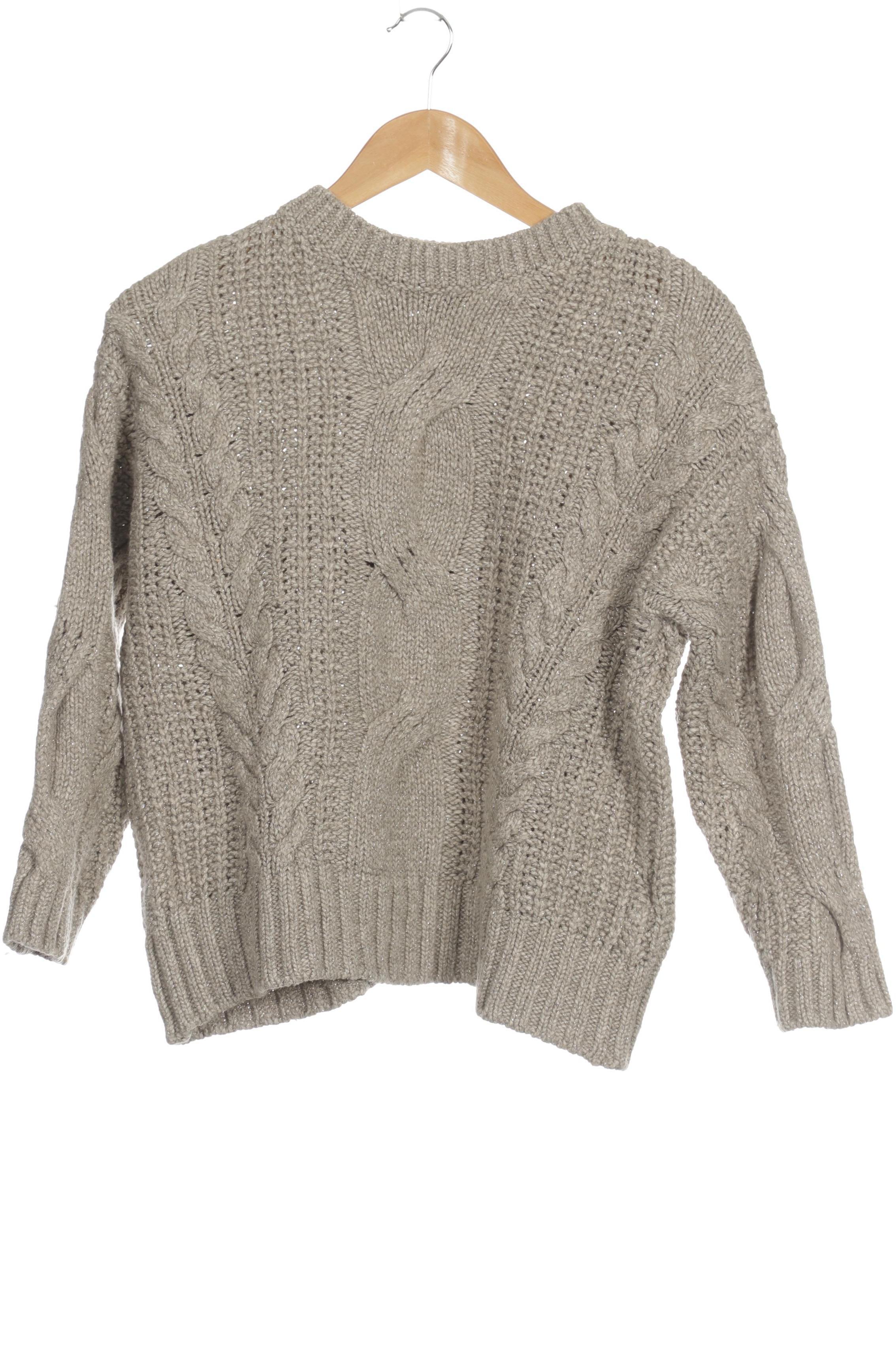 

Massimo Dutti Damen Pullover, beige, Gr.