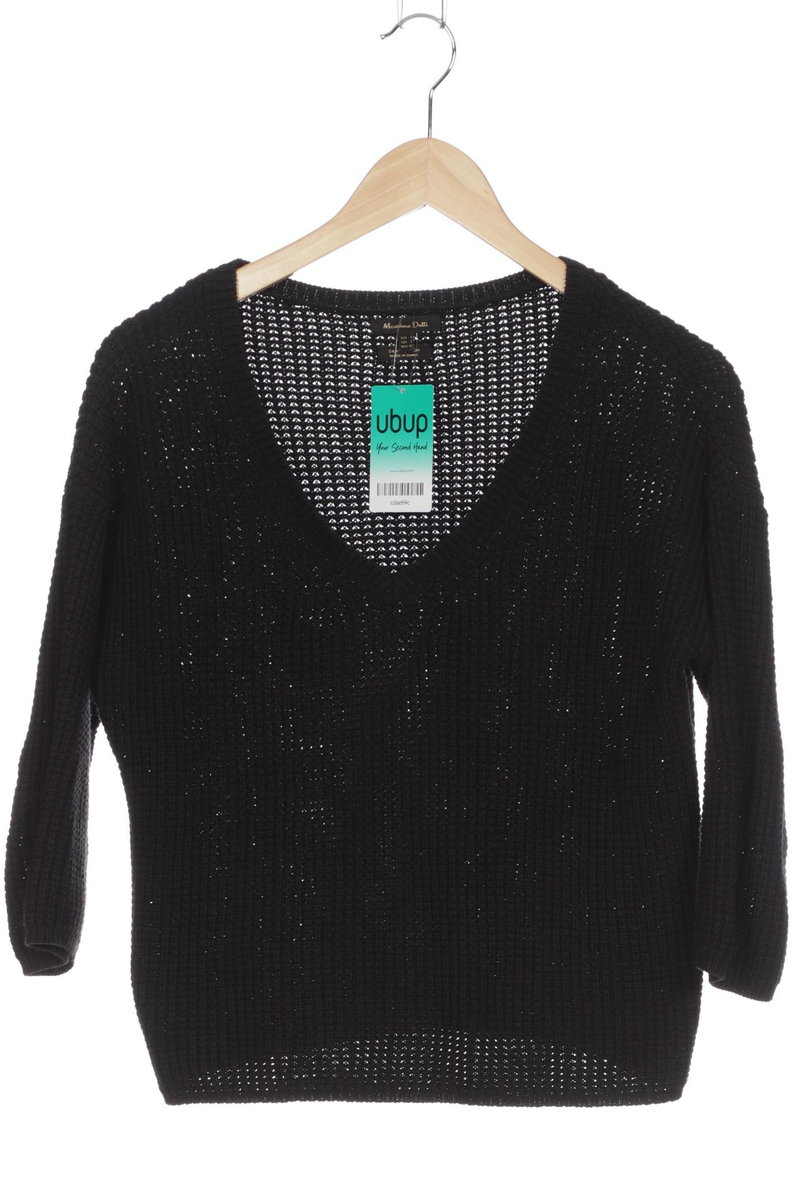 

Massimo Dutti Damen Pullover, schwarz, Gr.