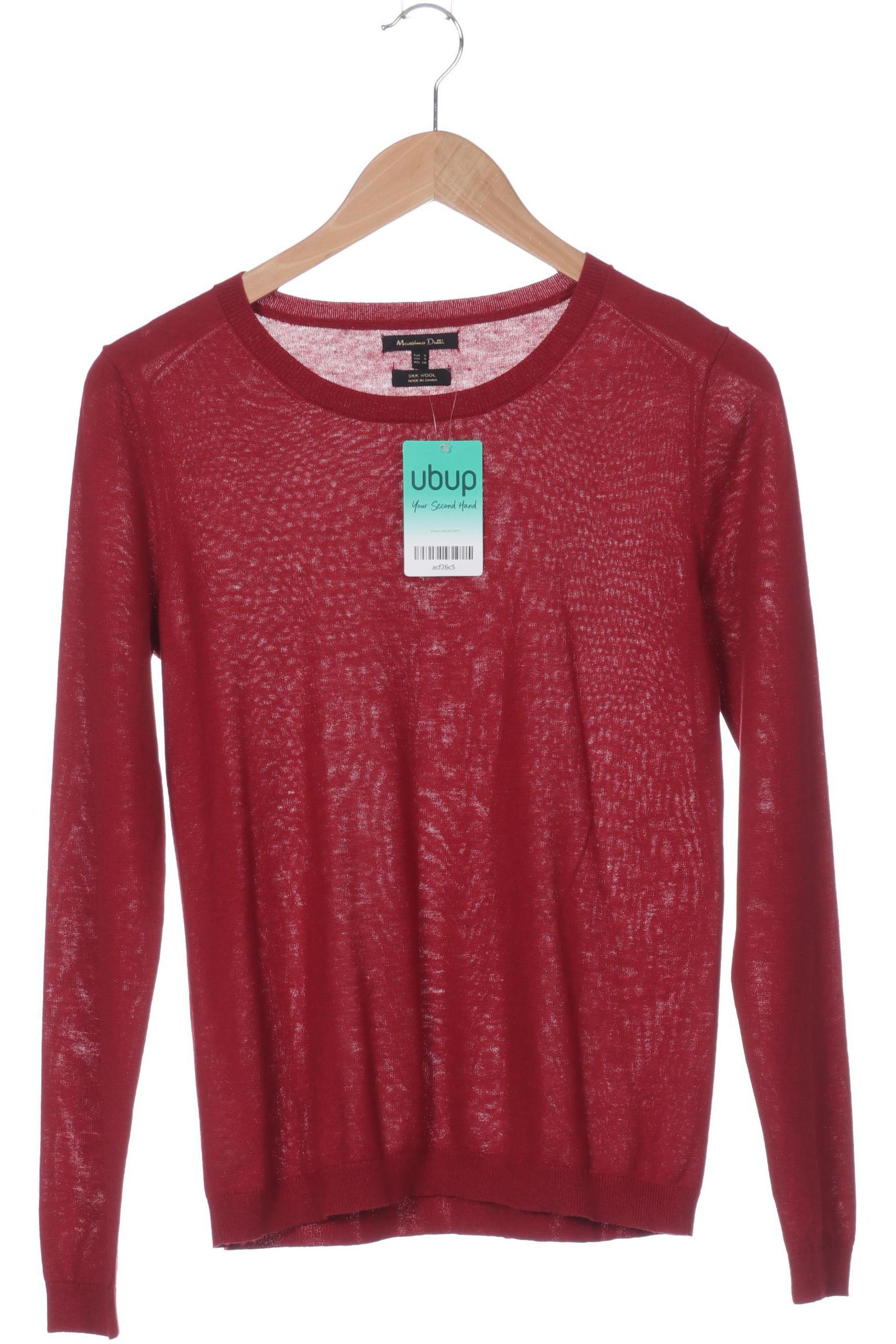 

Massimo Dutti Damen Pullover, rot, Gr.