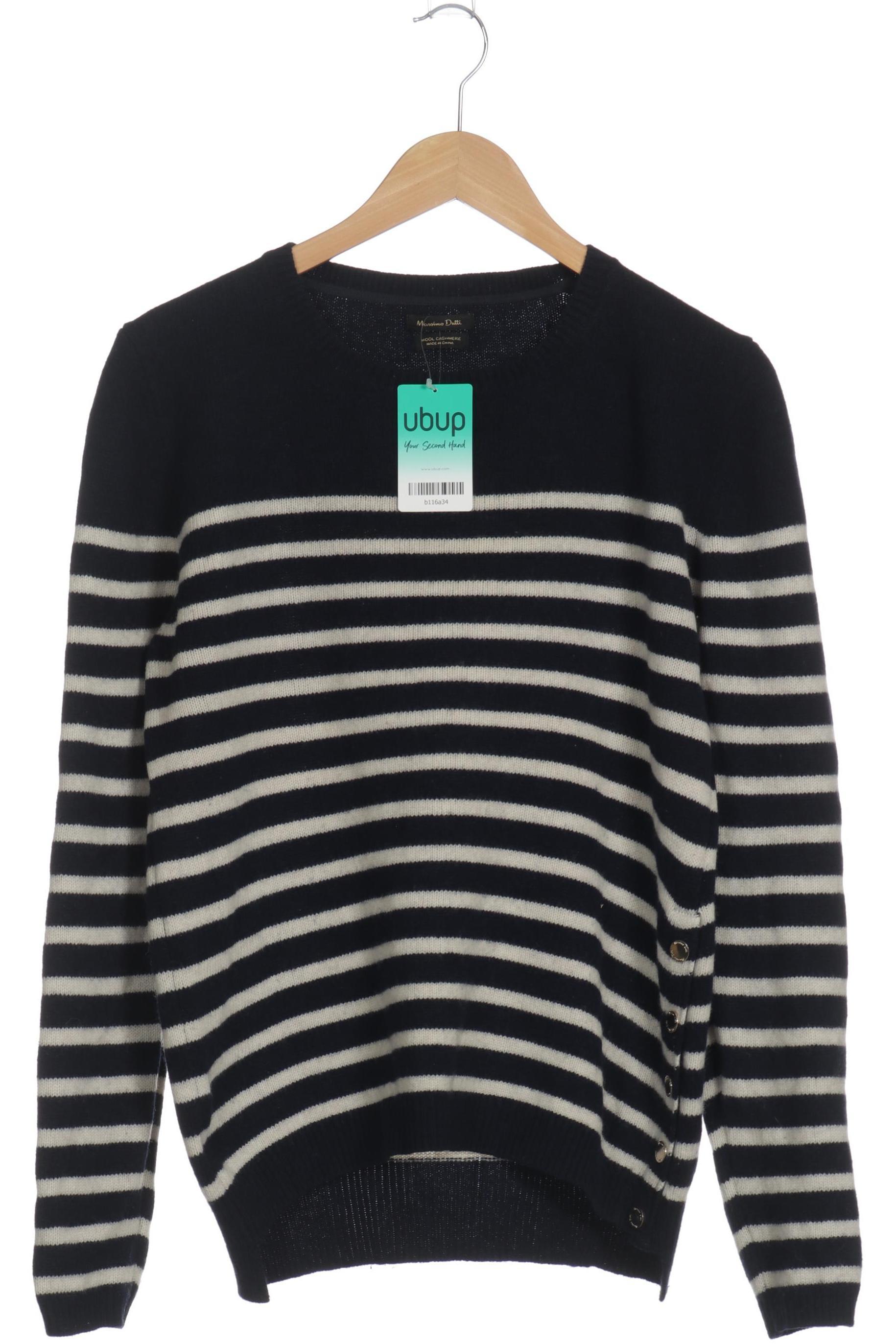 

Massimo Dutti Damen Pullover, blau, Gr.