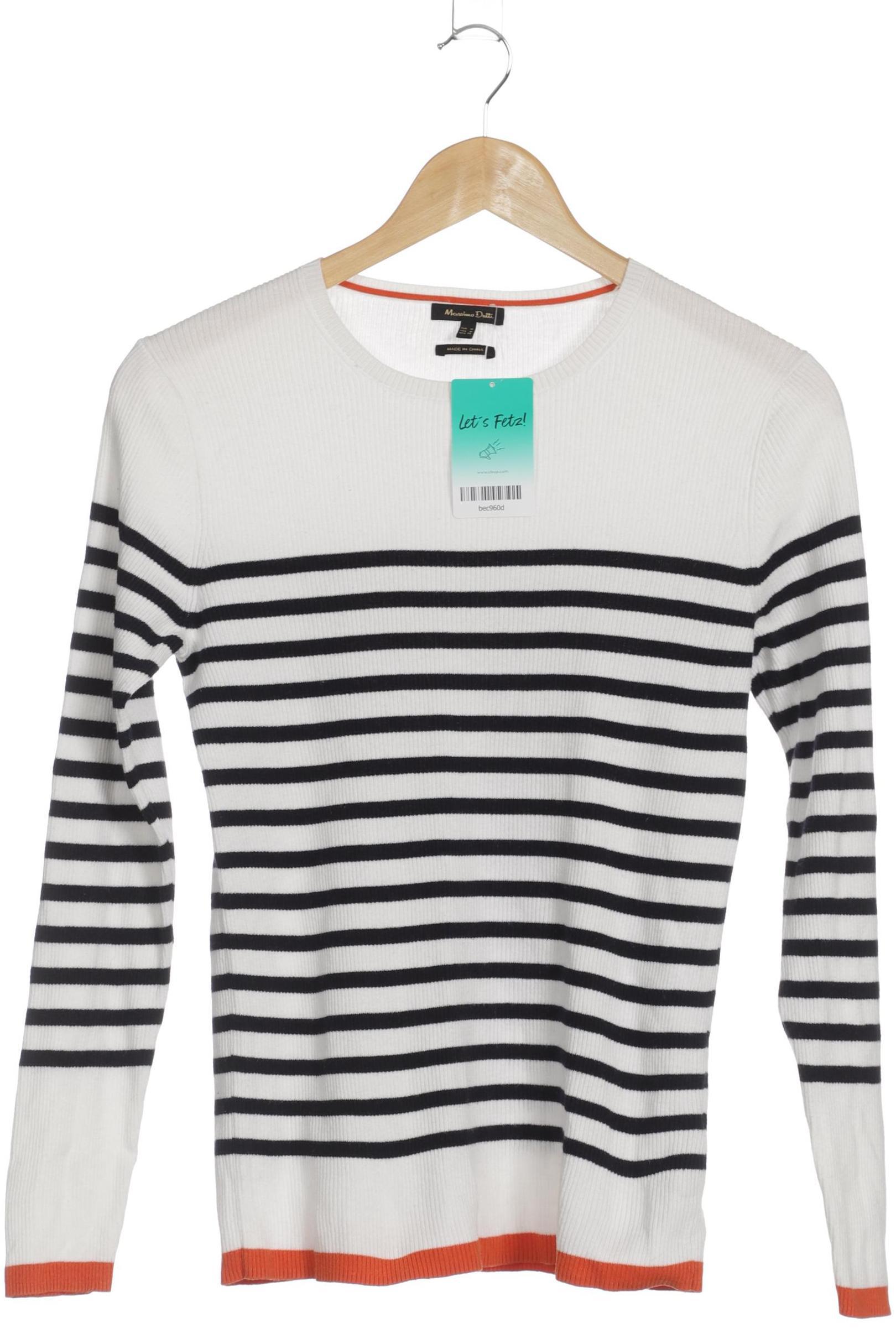 

Massimo Dutti Damen Pullover, weiß, Gr.